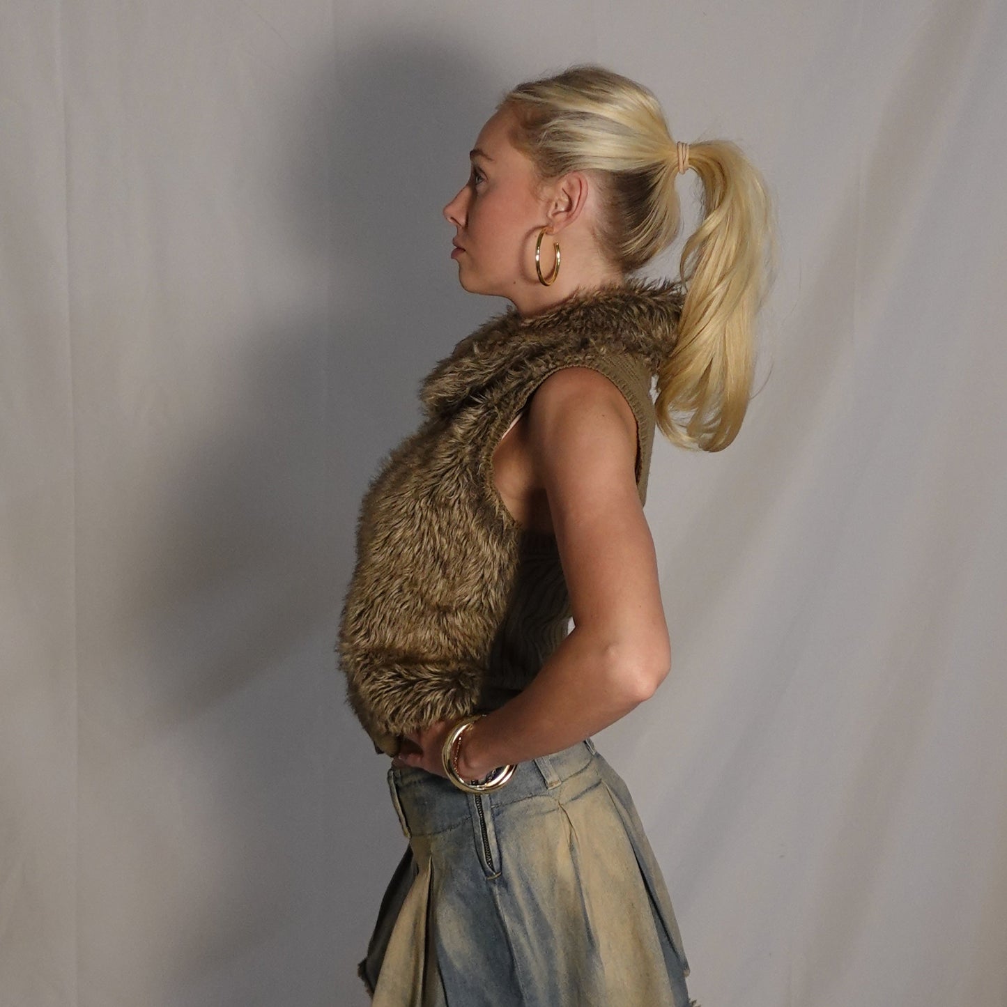 Faux Fur Vest
