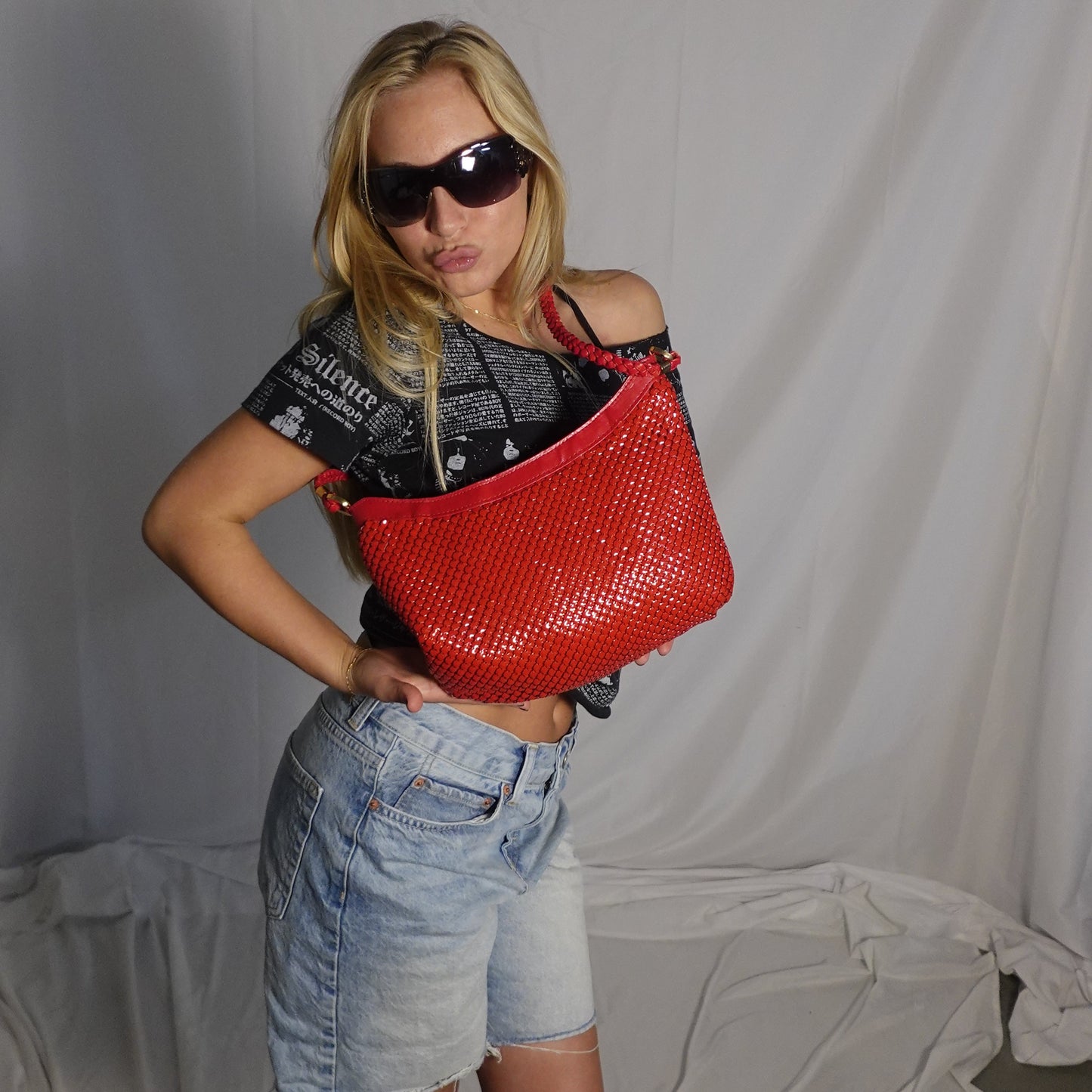 Vintage Red Purse