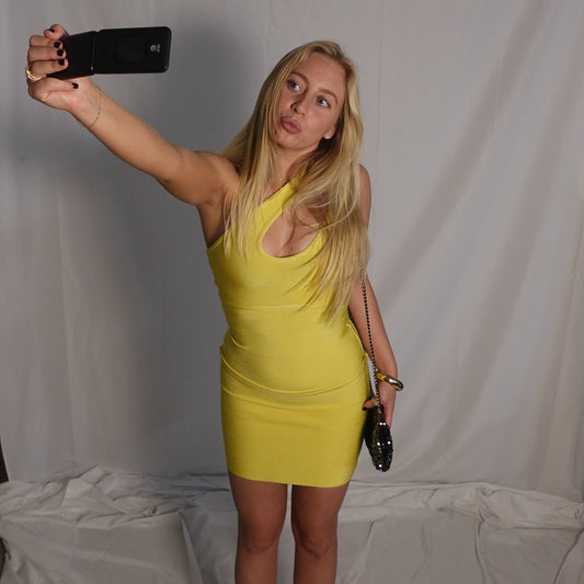 Yellow Bodycon Dress