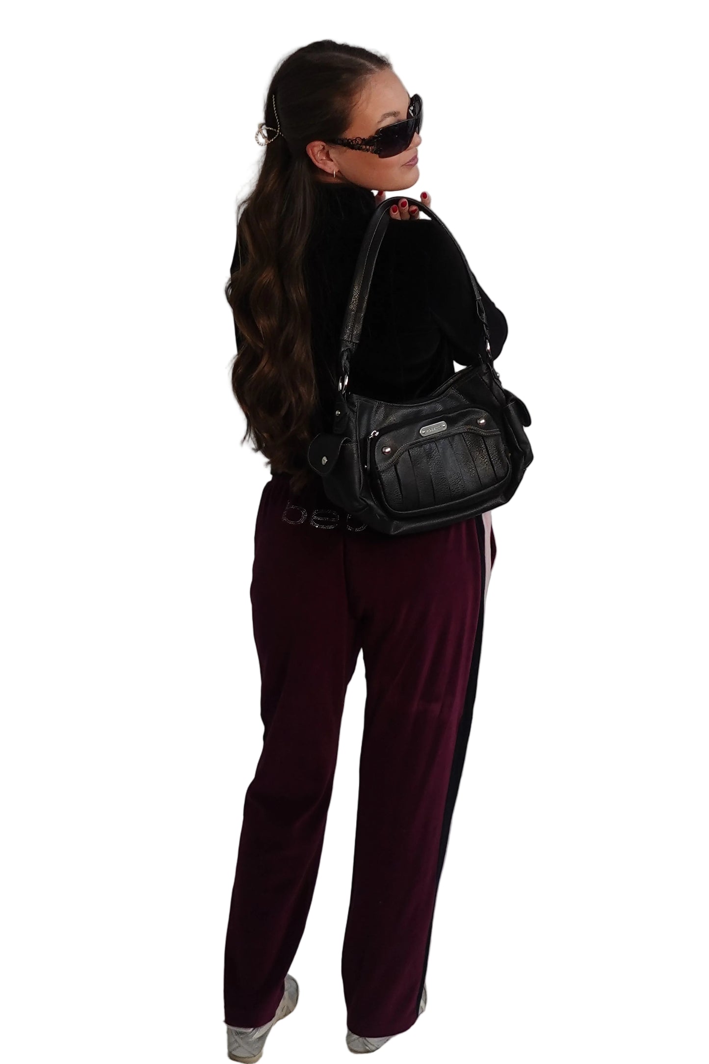 Vintage Black Shoulder Bag