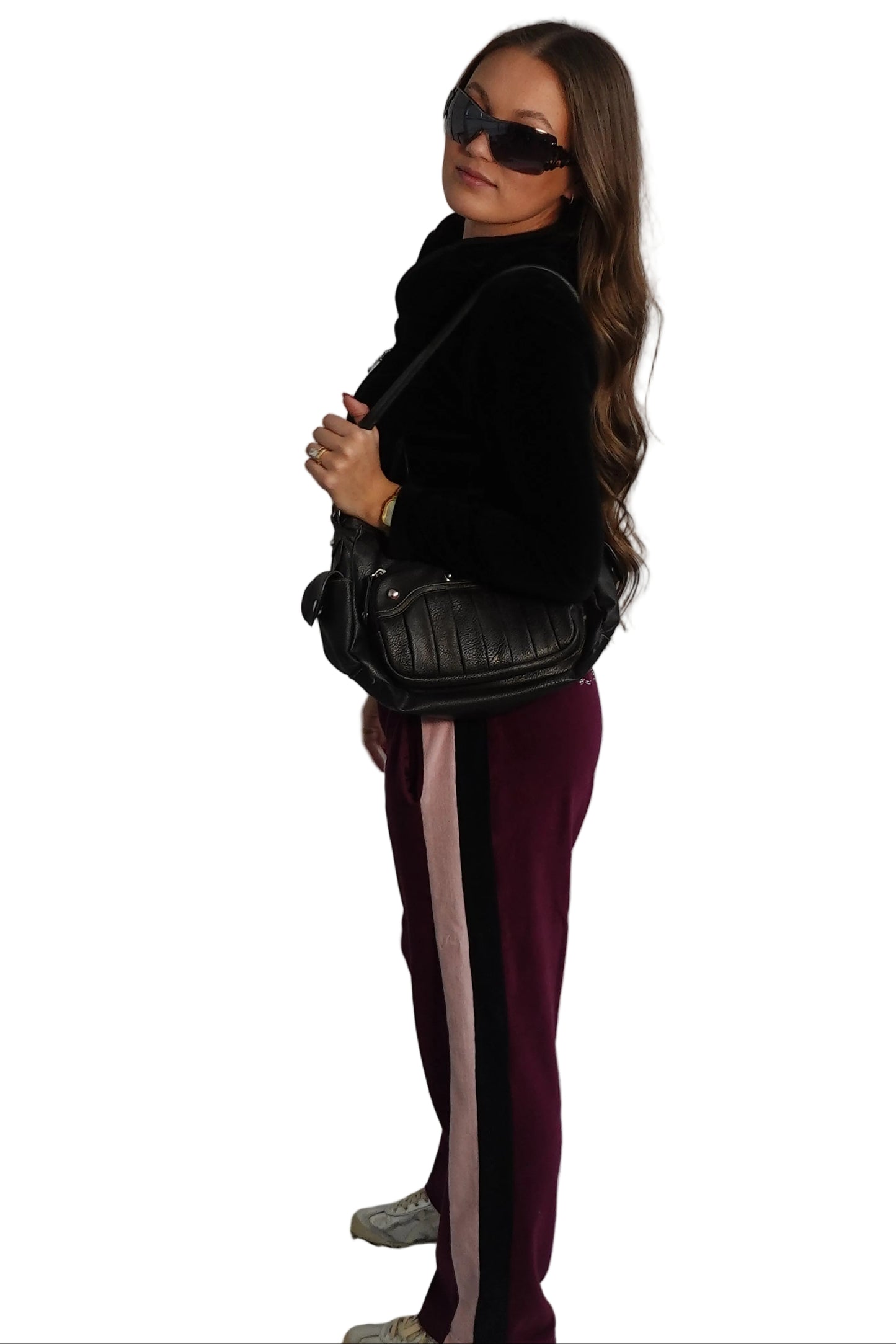 Vintage Black Shoulder Bag