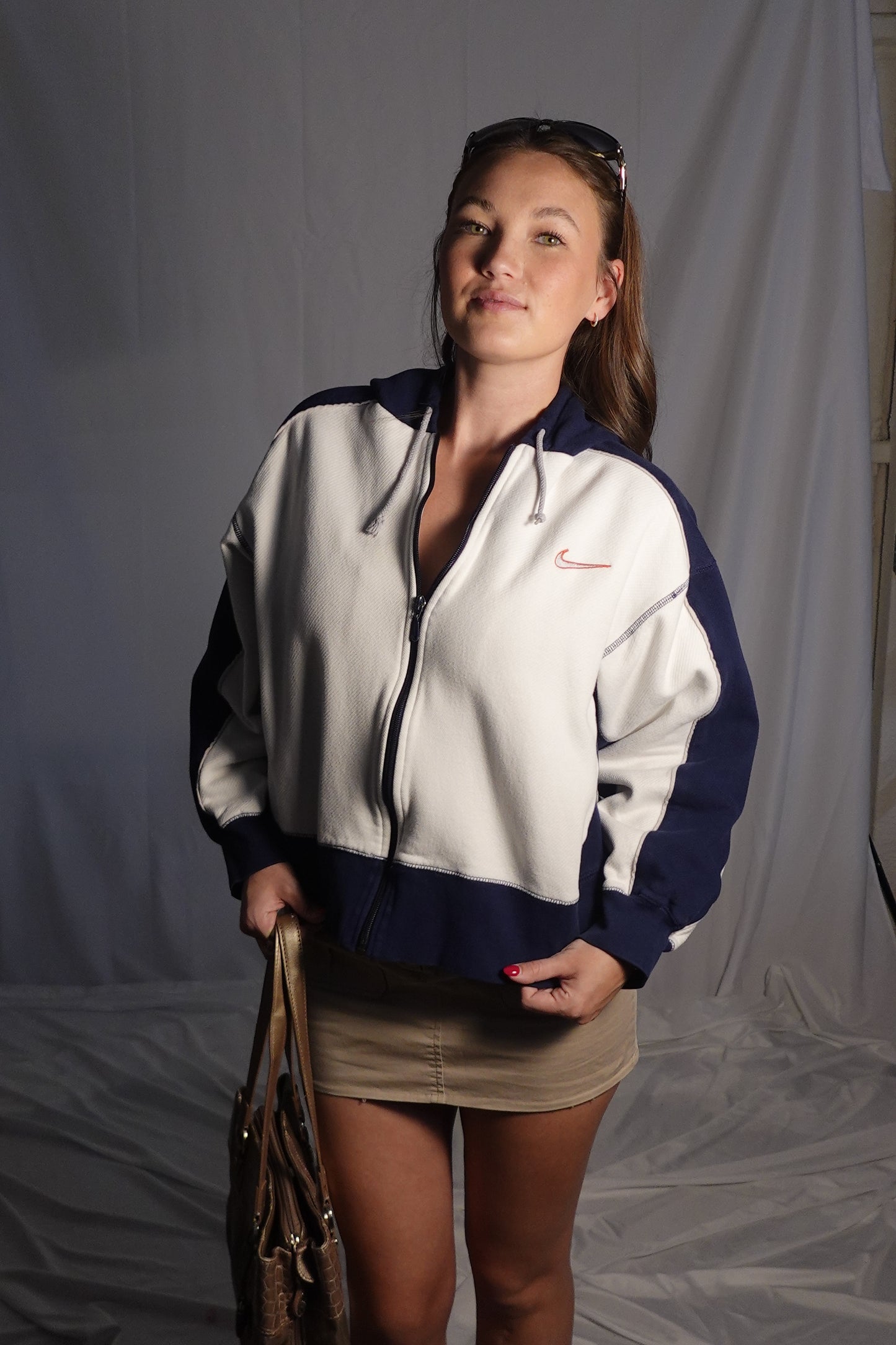 Vintage Nike Team Zip-Up Hoodie