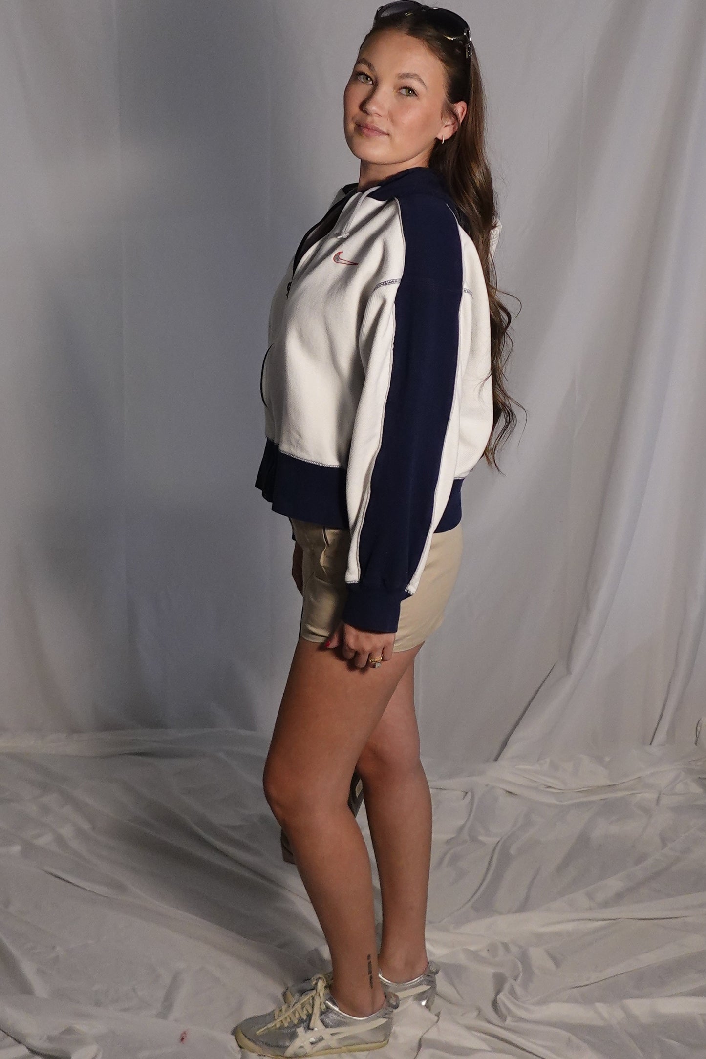 Vintage Nike Team Zip-Up Hoodie