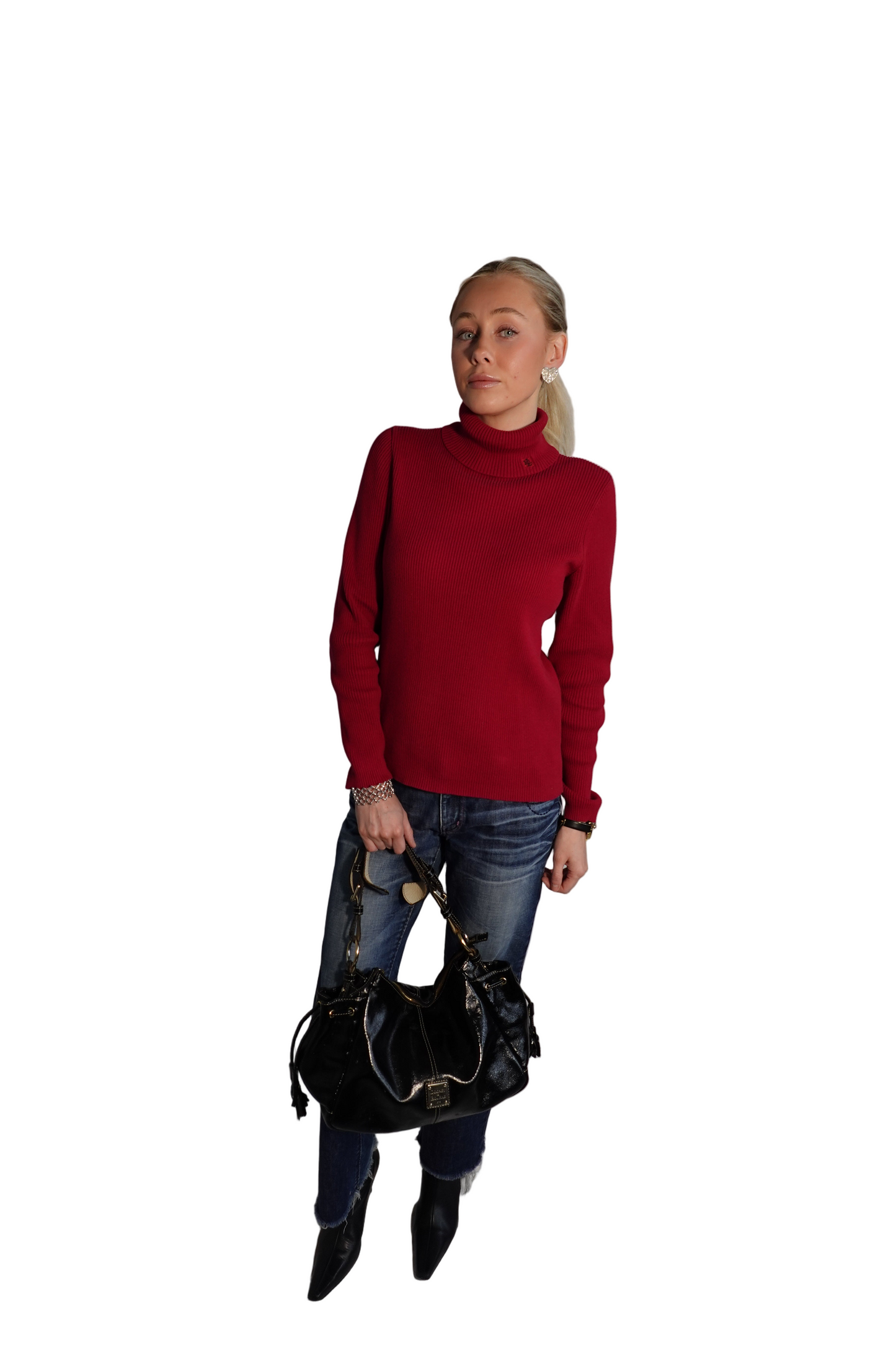 Crimson Vintage Ralph Lauren Turtleneck-M