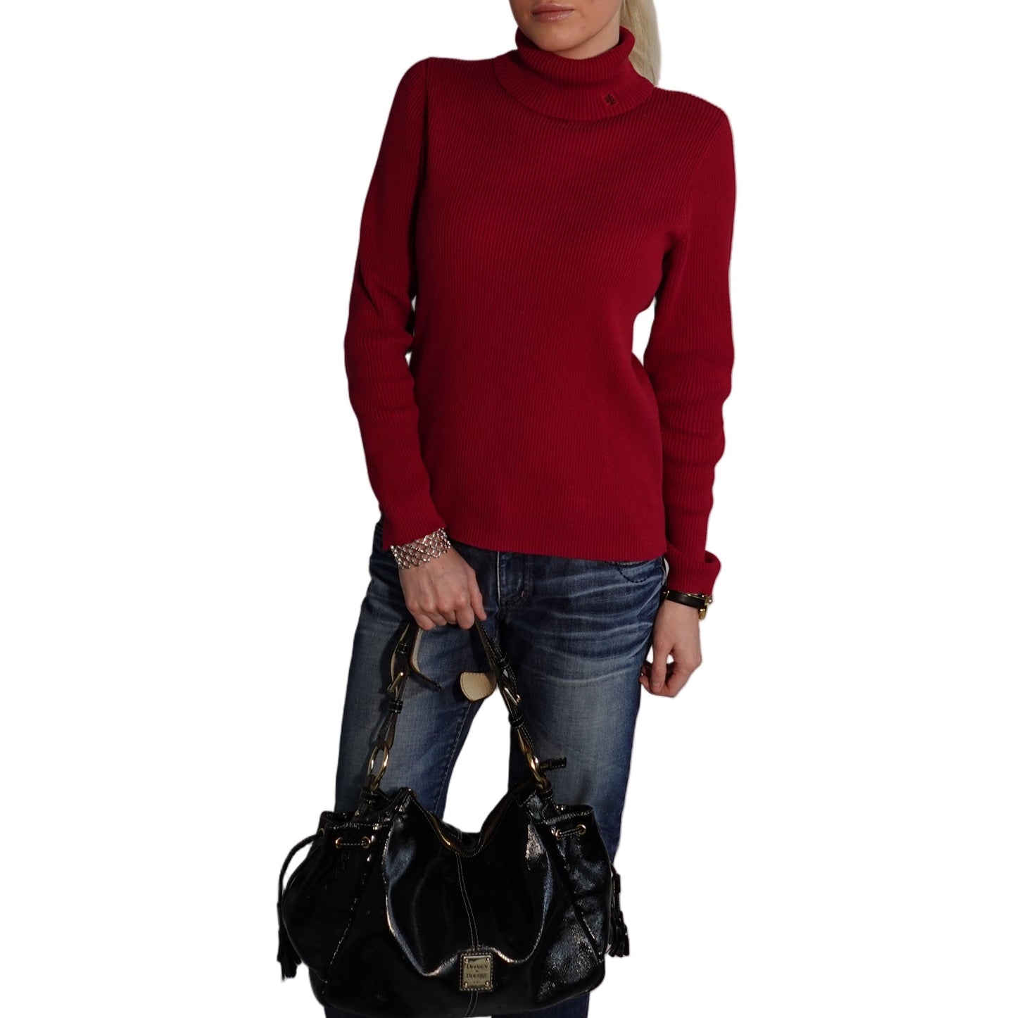Crimson Vintage Ralph Lauren Turtleneck-M