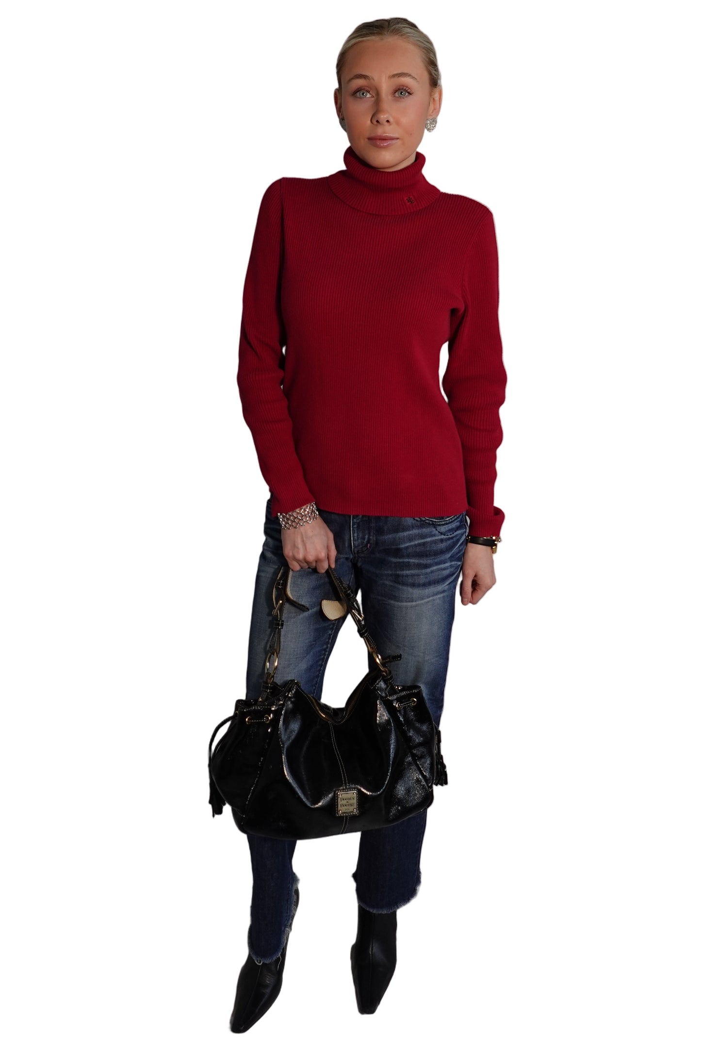 Crimson Vintage Ralph Lauren Turtleneck-M