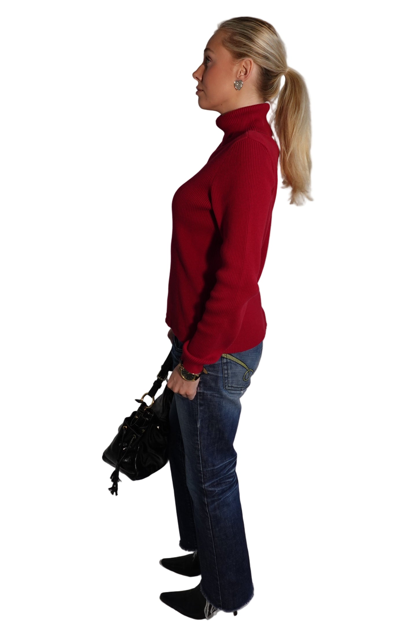 Crimson Vintage Ralph Lauren Turtleneck-M