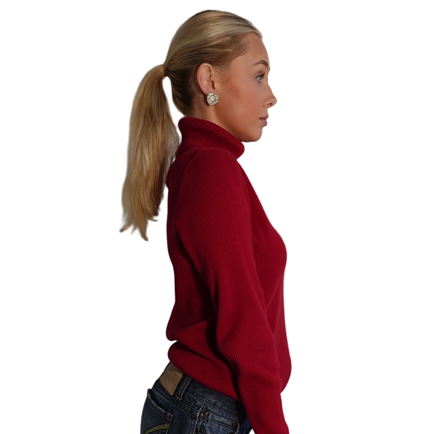 Heart Diamond Earrings