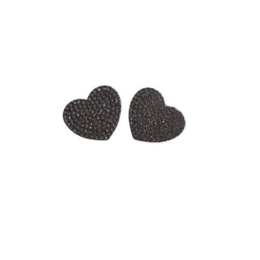 Heart Diamond Earrings