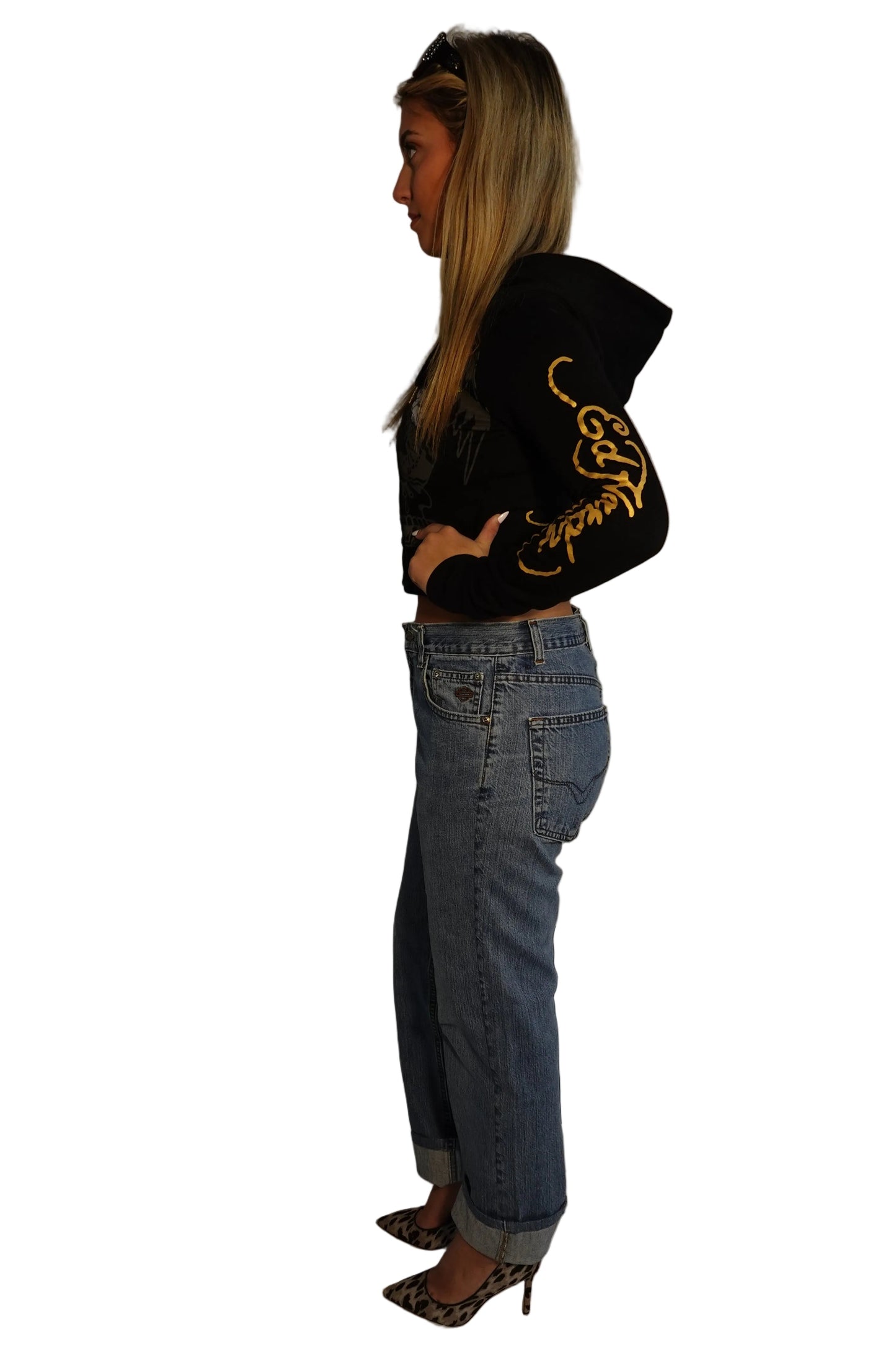 Harley Davidson Low-Rise Denim Jeans-29