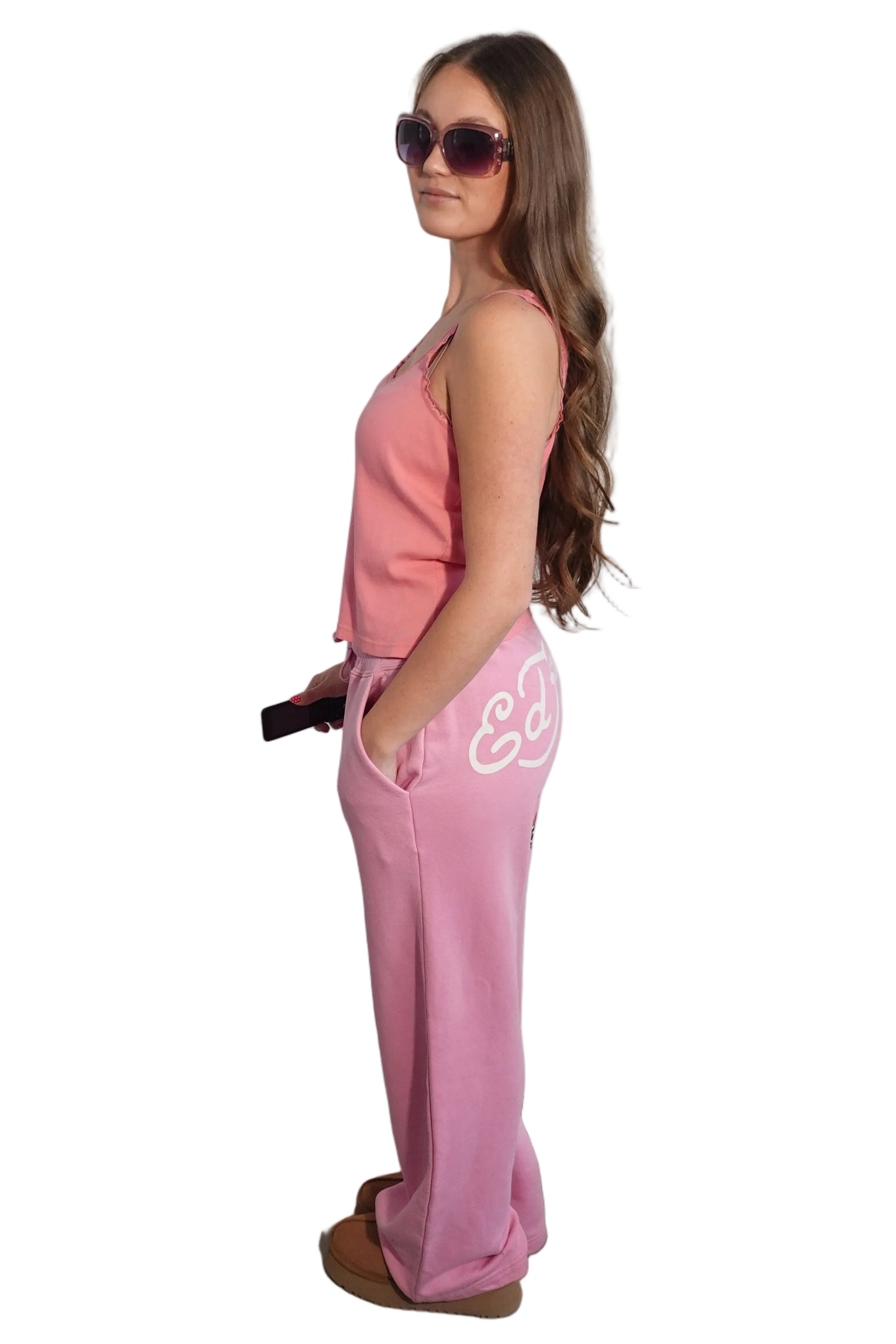 Ed Hardy Y2K Pink Skull Sweatpants