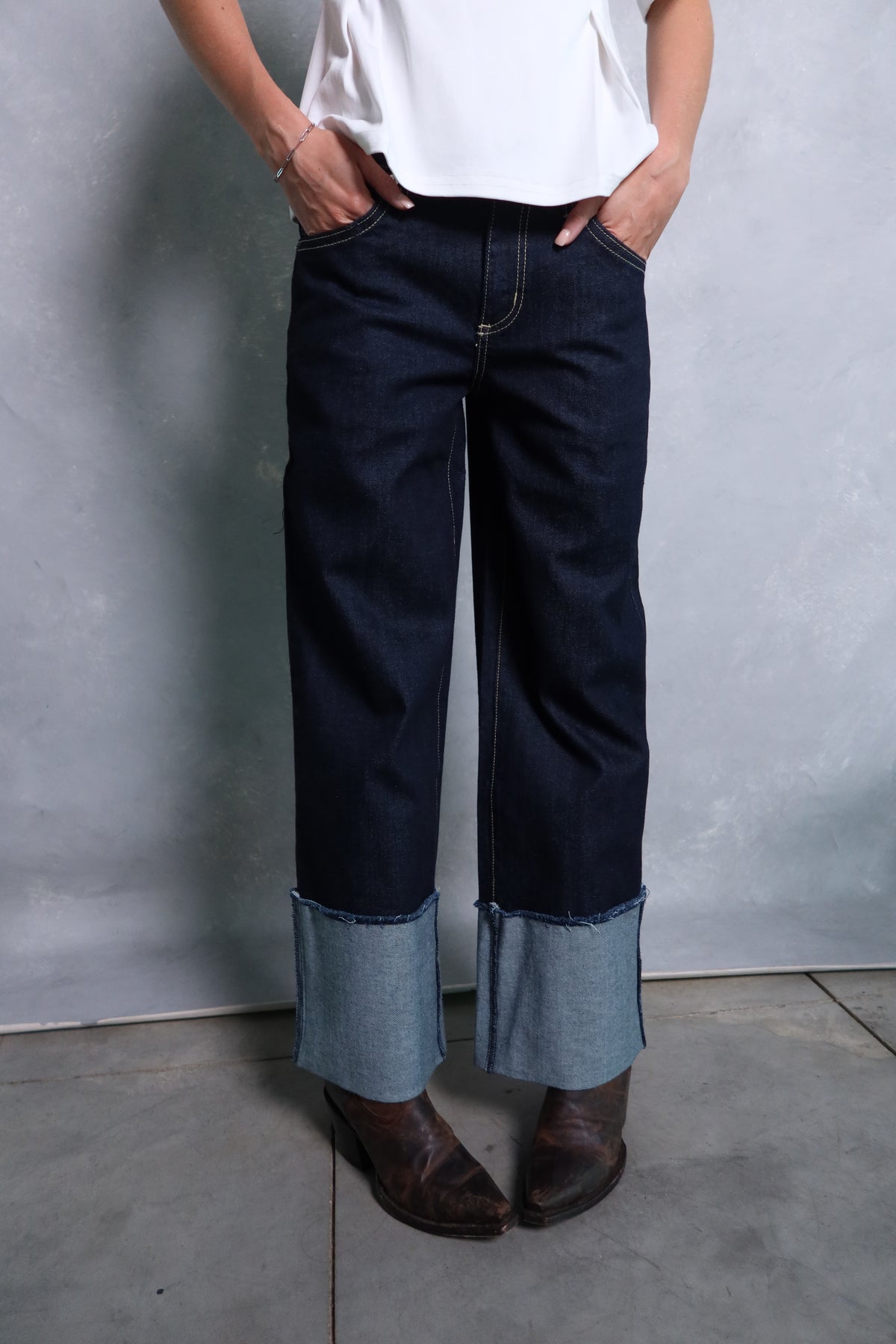 Soho Cuff Low Rise Jean