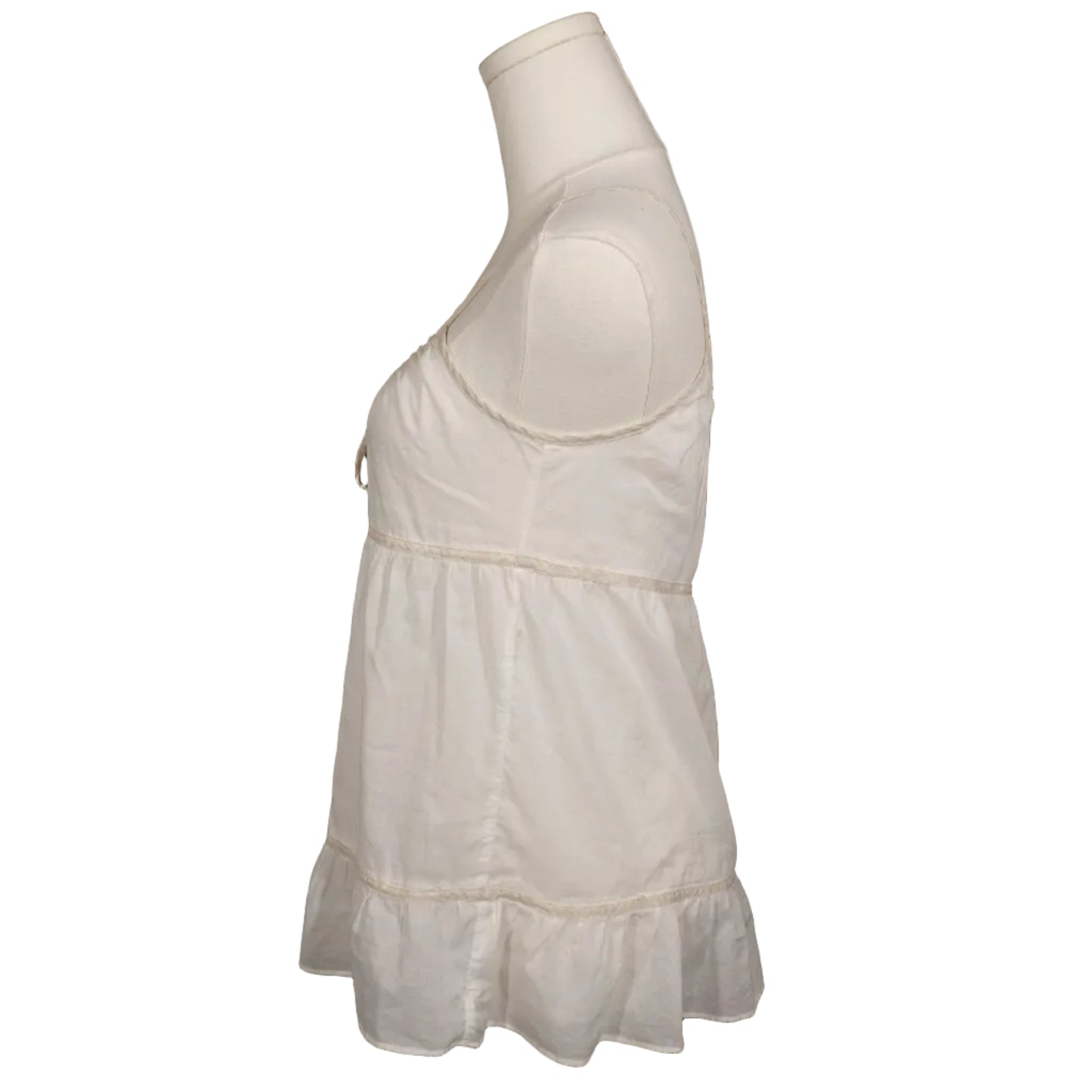 American Eagle Cream Babydoll Cami (0)