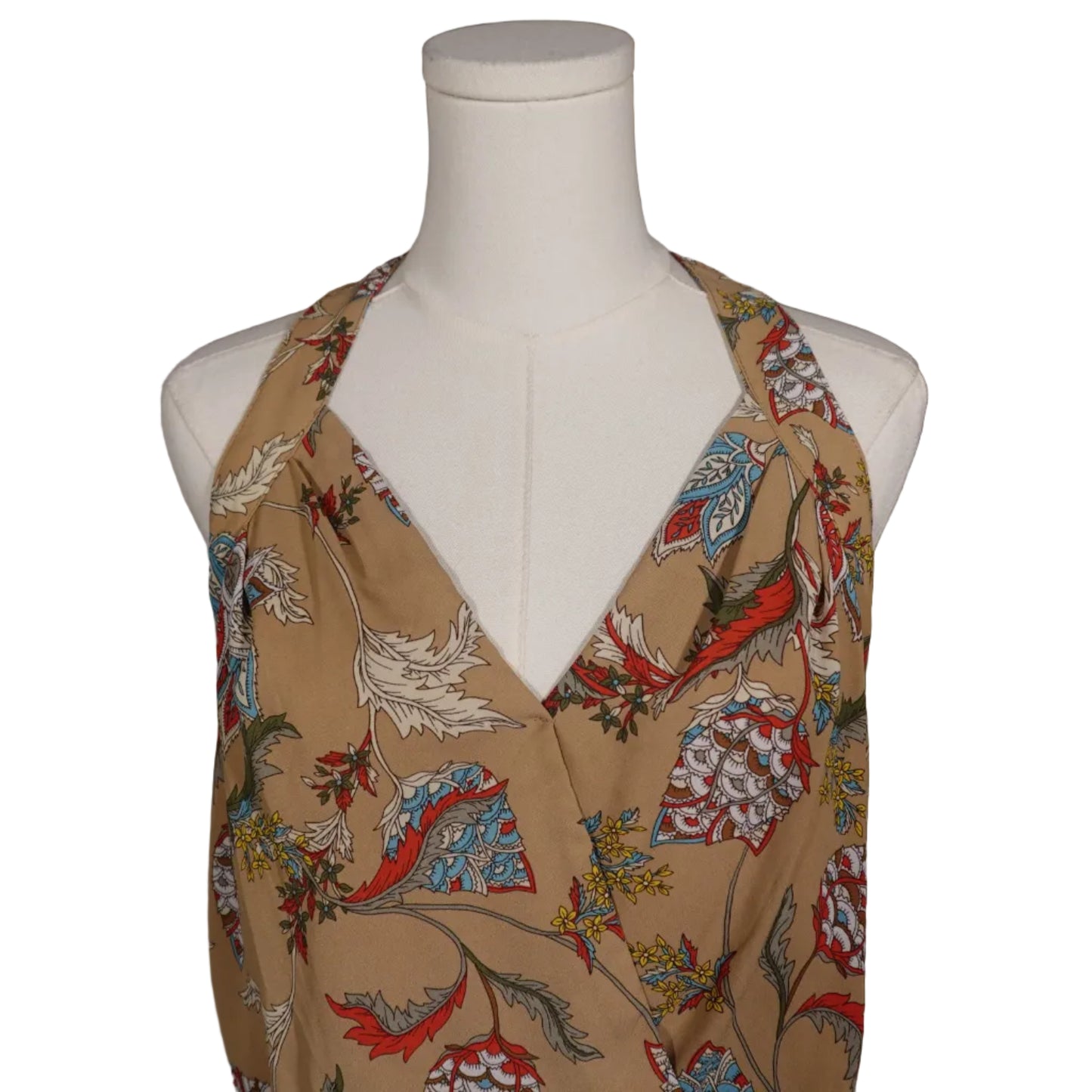7th Avenue Paisley Halter Blouse-S