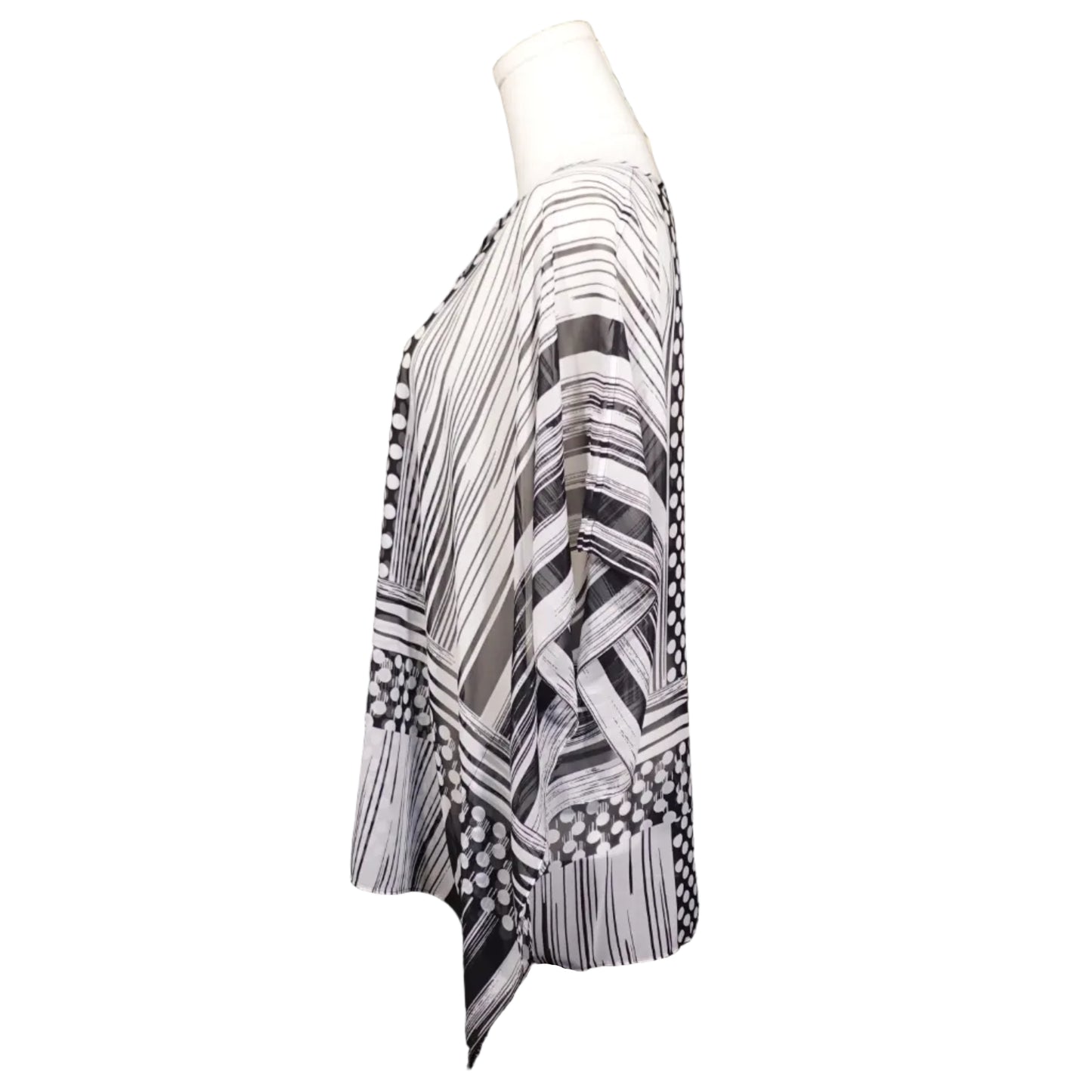 Mod Muse Sheer Poncho Top-S/M