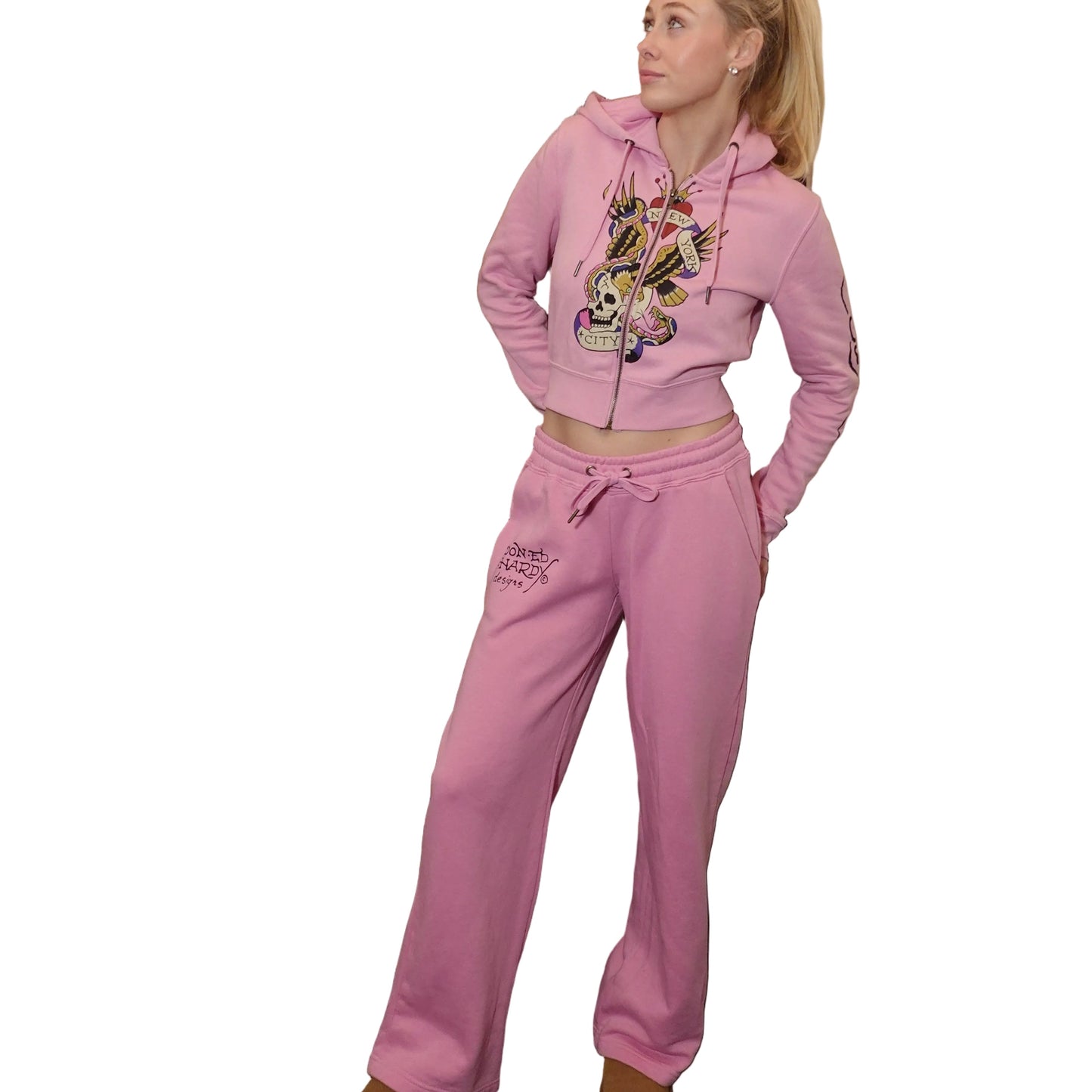 Ed Hardy Pink NYC Set