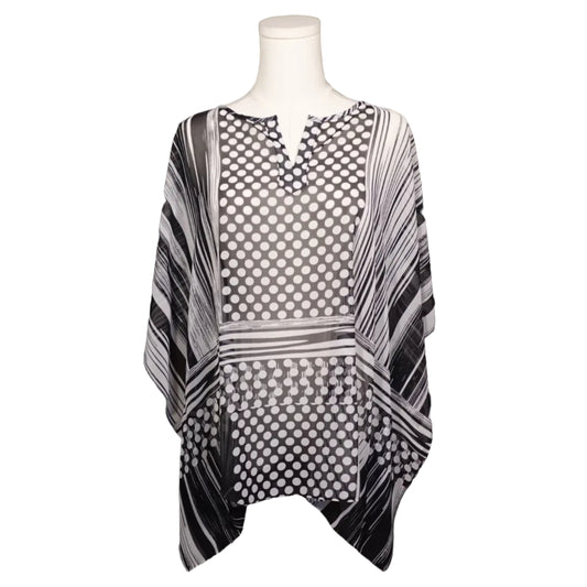 Mod Muse Sheer Poncho Top-S/M