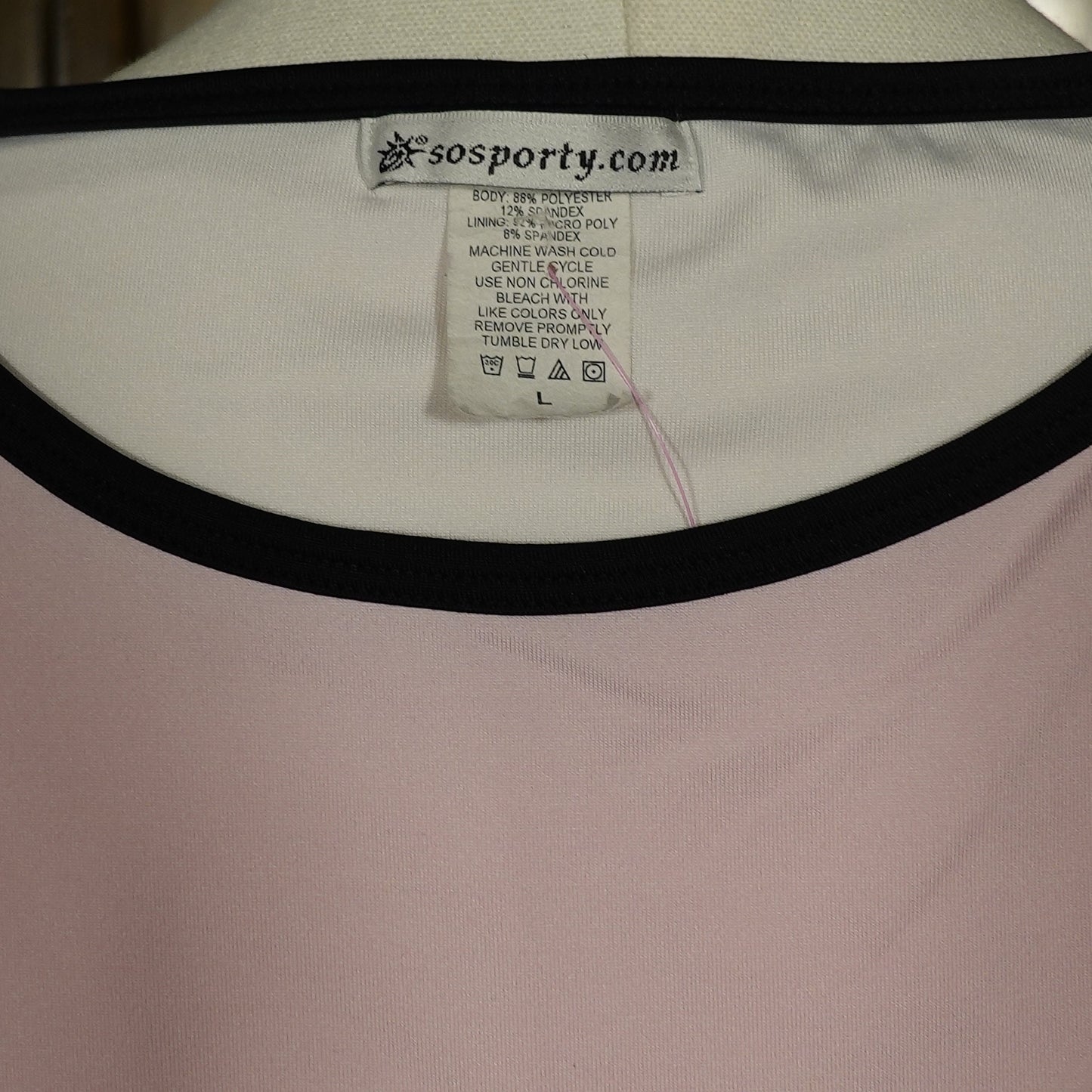 SoSporty.com Y2K Mesh Panel Tank-L