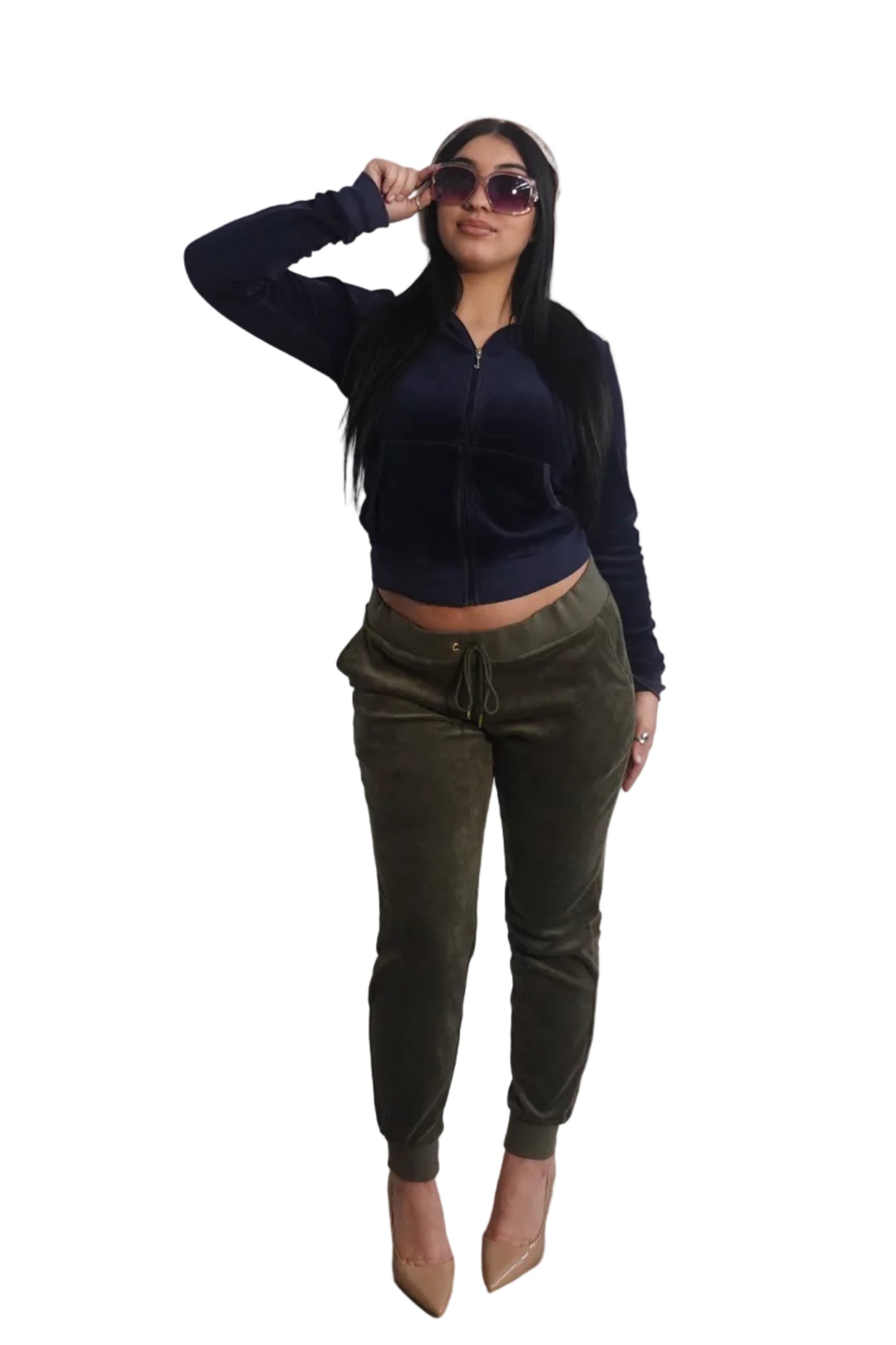 Vintage Juicy Couture Velour Joggers-L