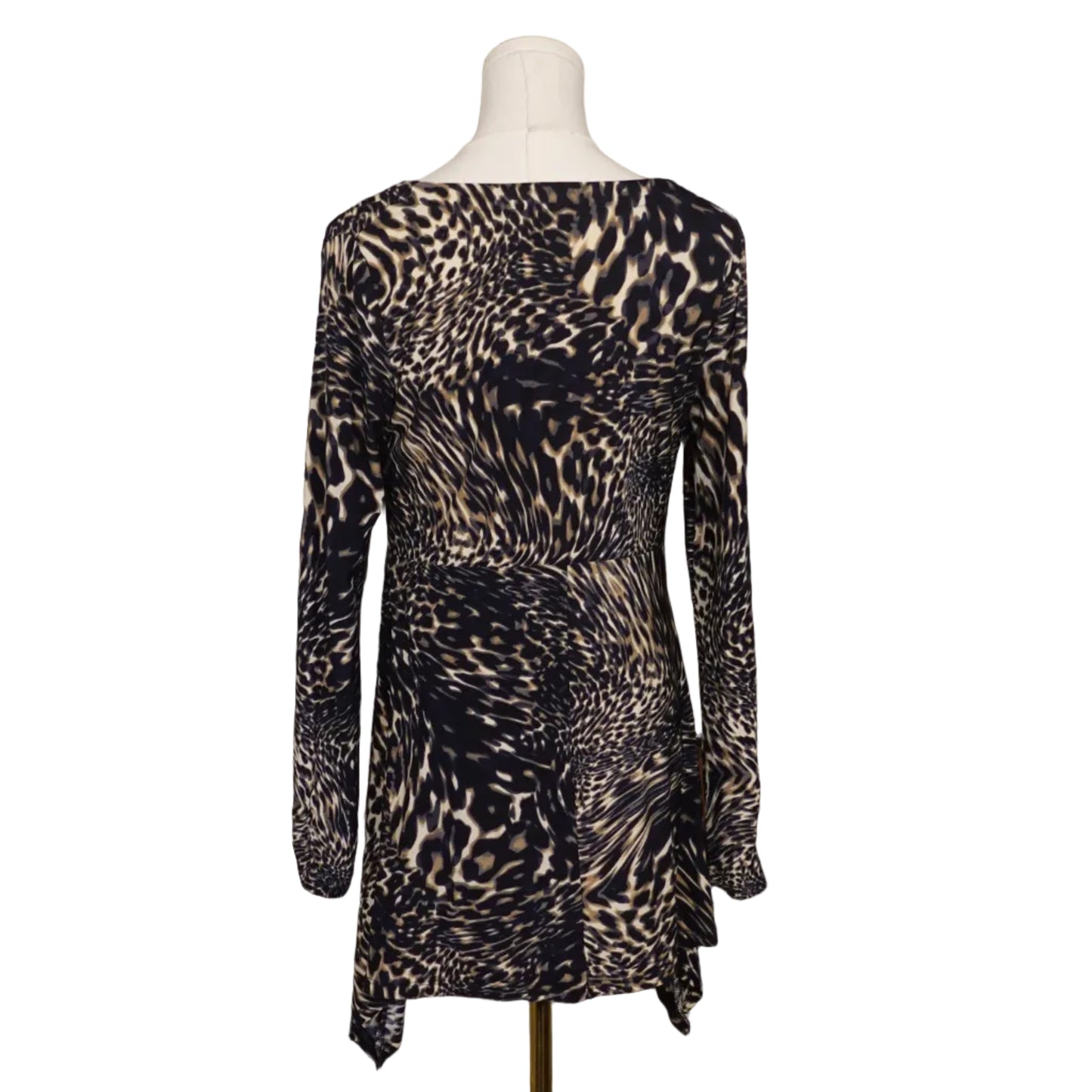 Rafaella Leopard Print Blouse-S