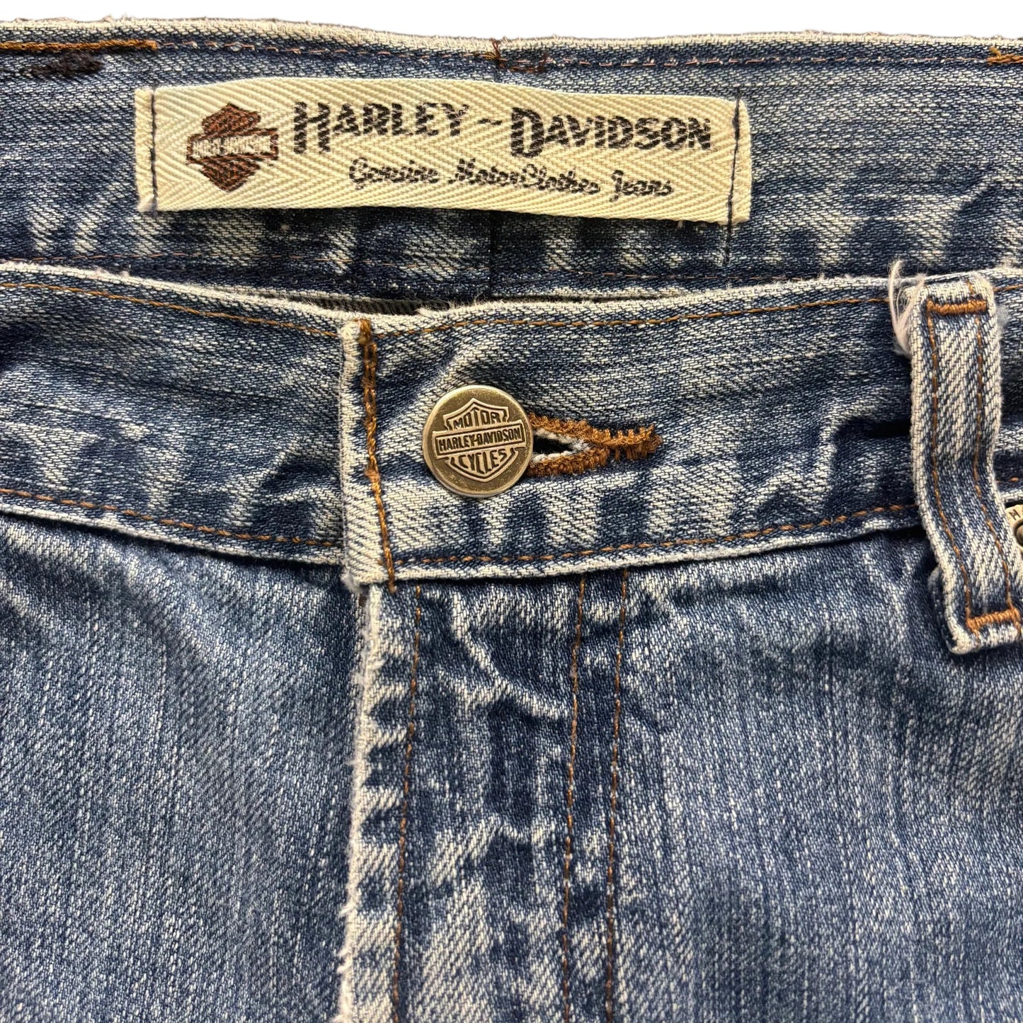 Harley Davidson Low-Rise Denim Jeans-29