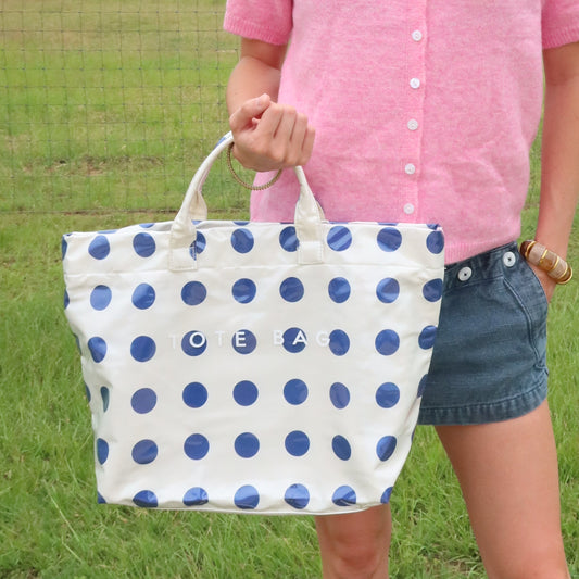 Polka Dot Tote Bag