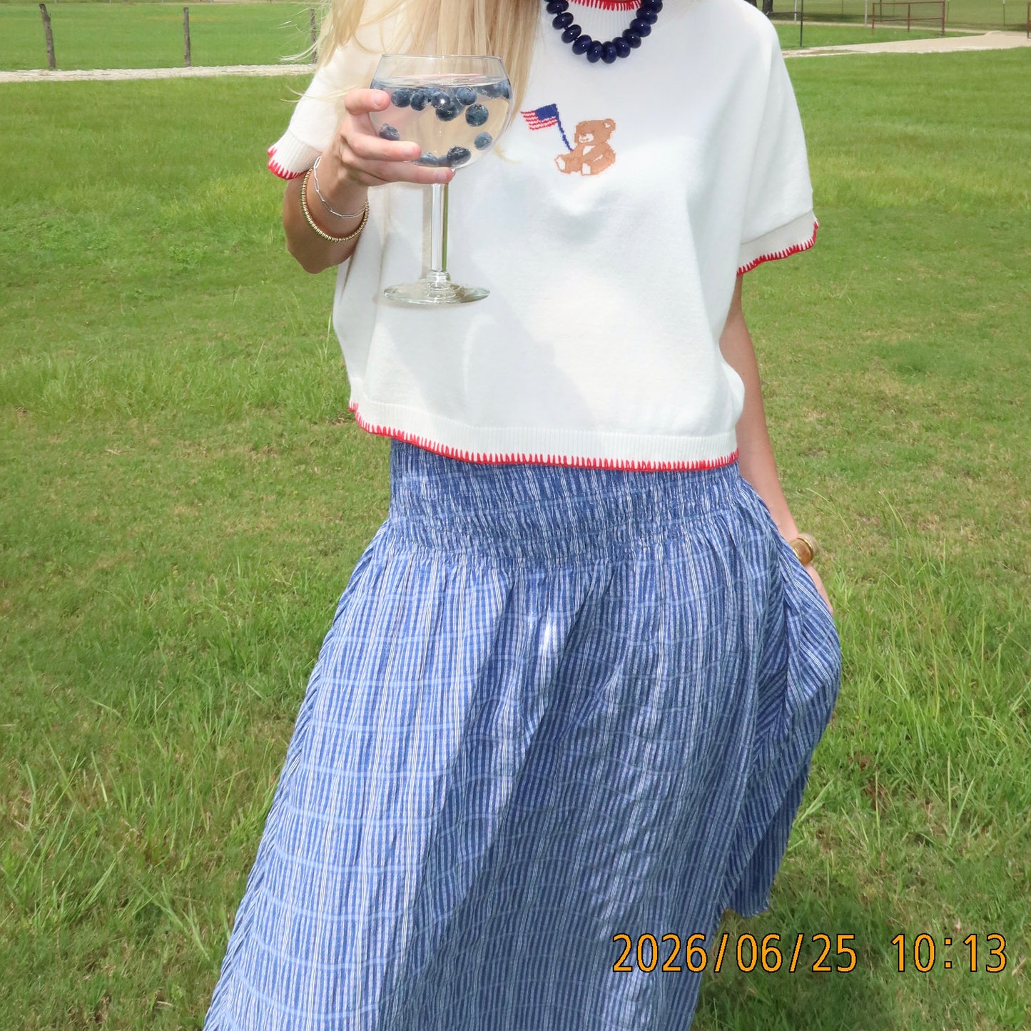 Bluebell Picnic Maxi Skirt