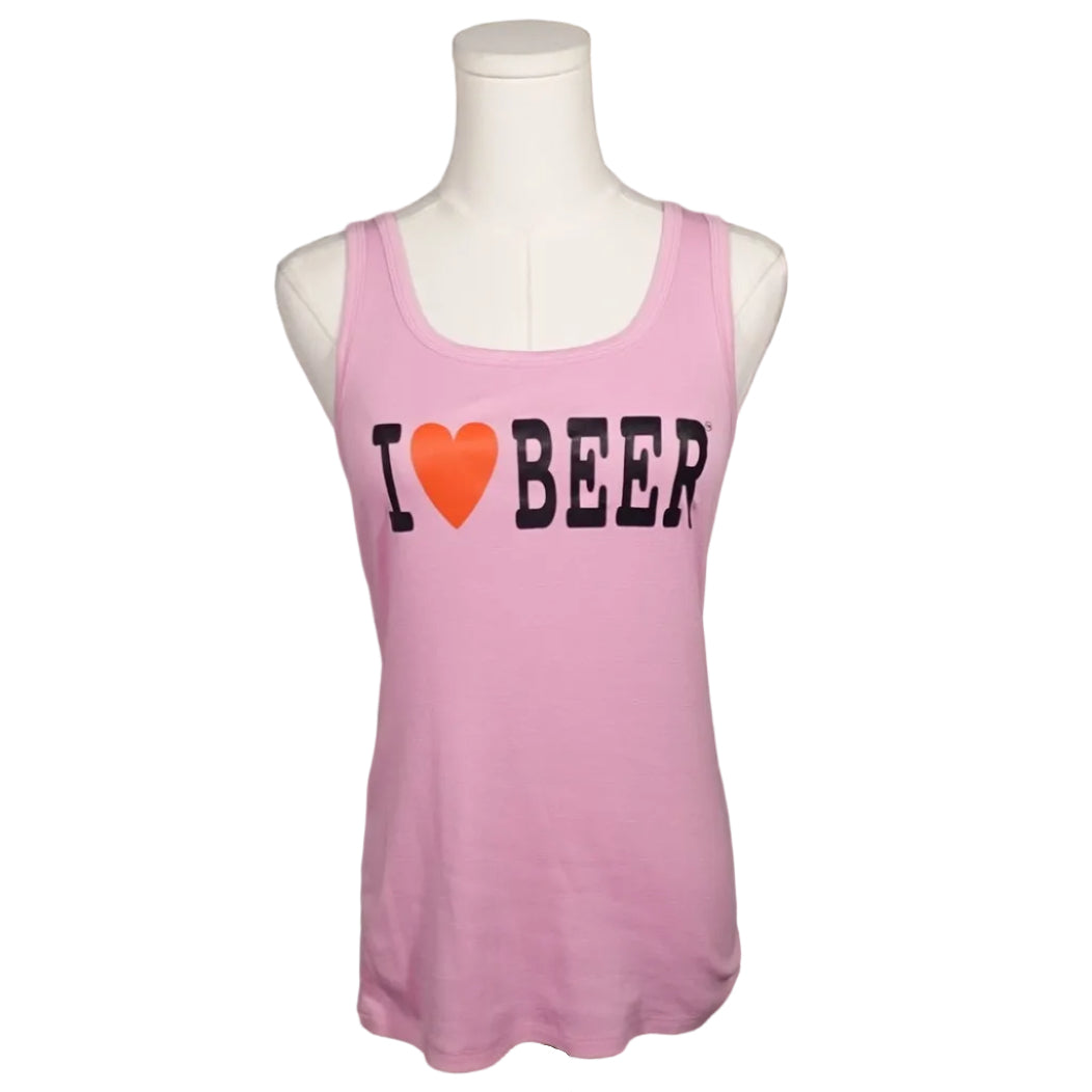 “I ❤️ BEER” Pink Cami