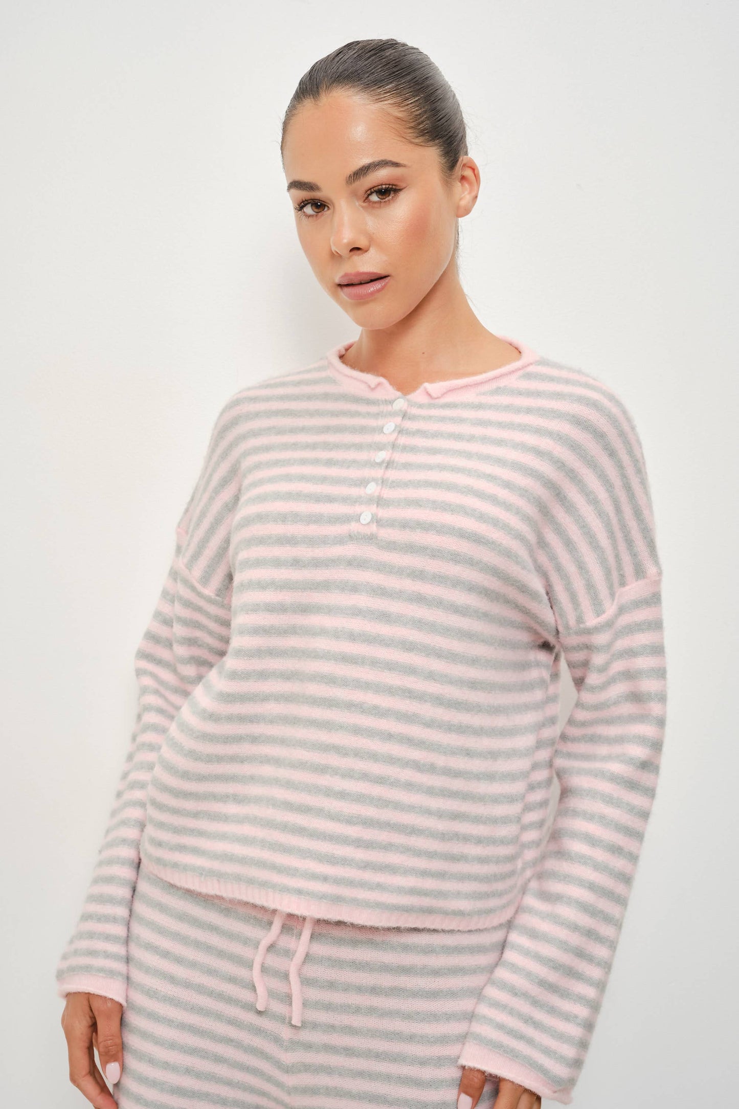 PREORDER The Sunday Social Striped Sweater