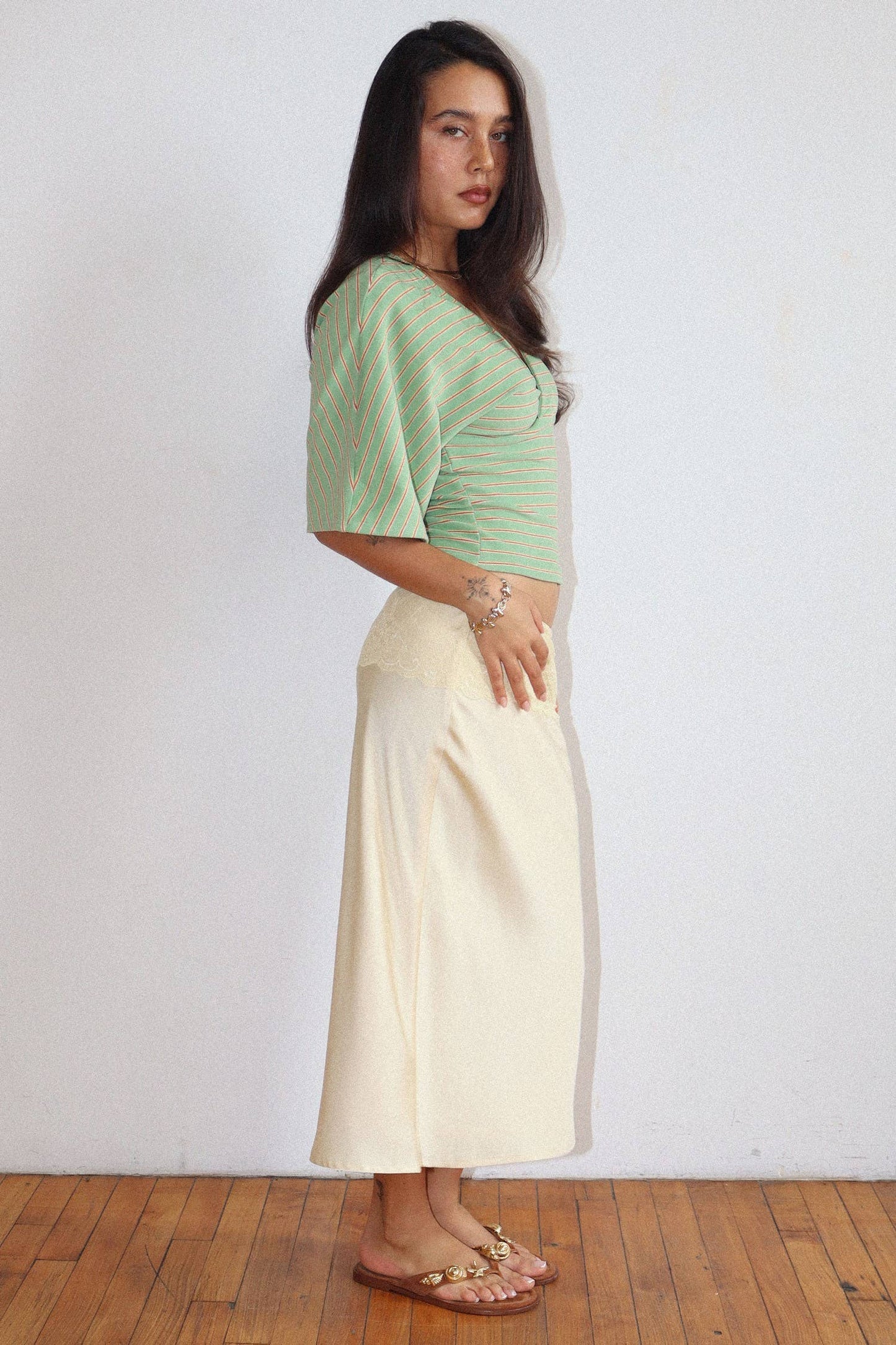 PREORDER Matcha Date Knit Top