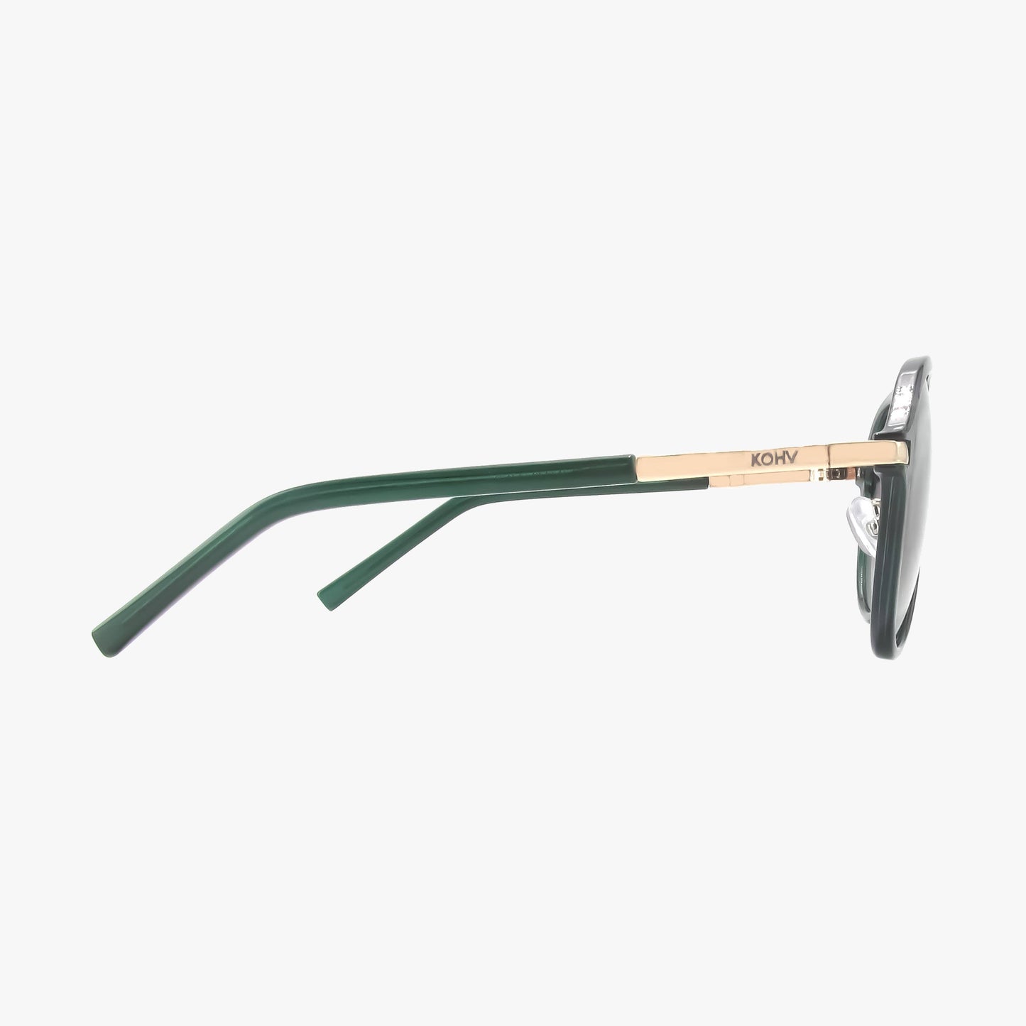 Emerald Green Polarized Aviator Sunglasses