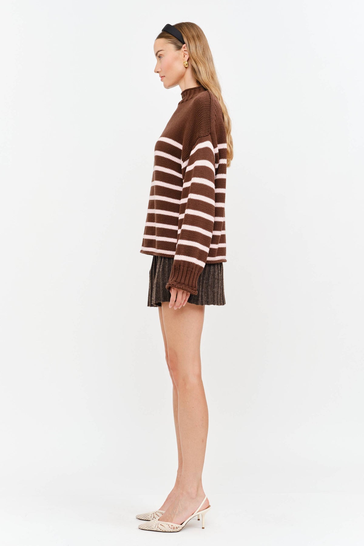 PREORDER The Espresso Stripe Sweater