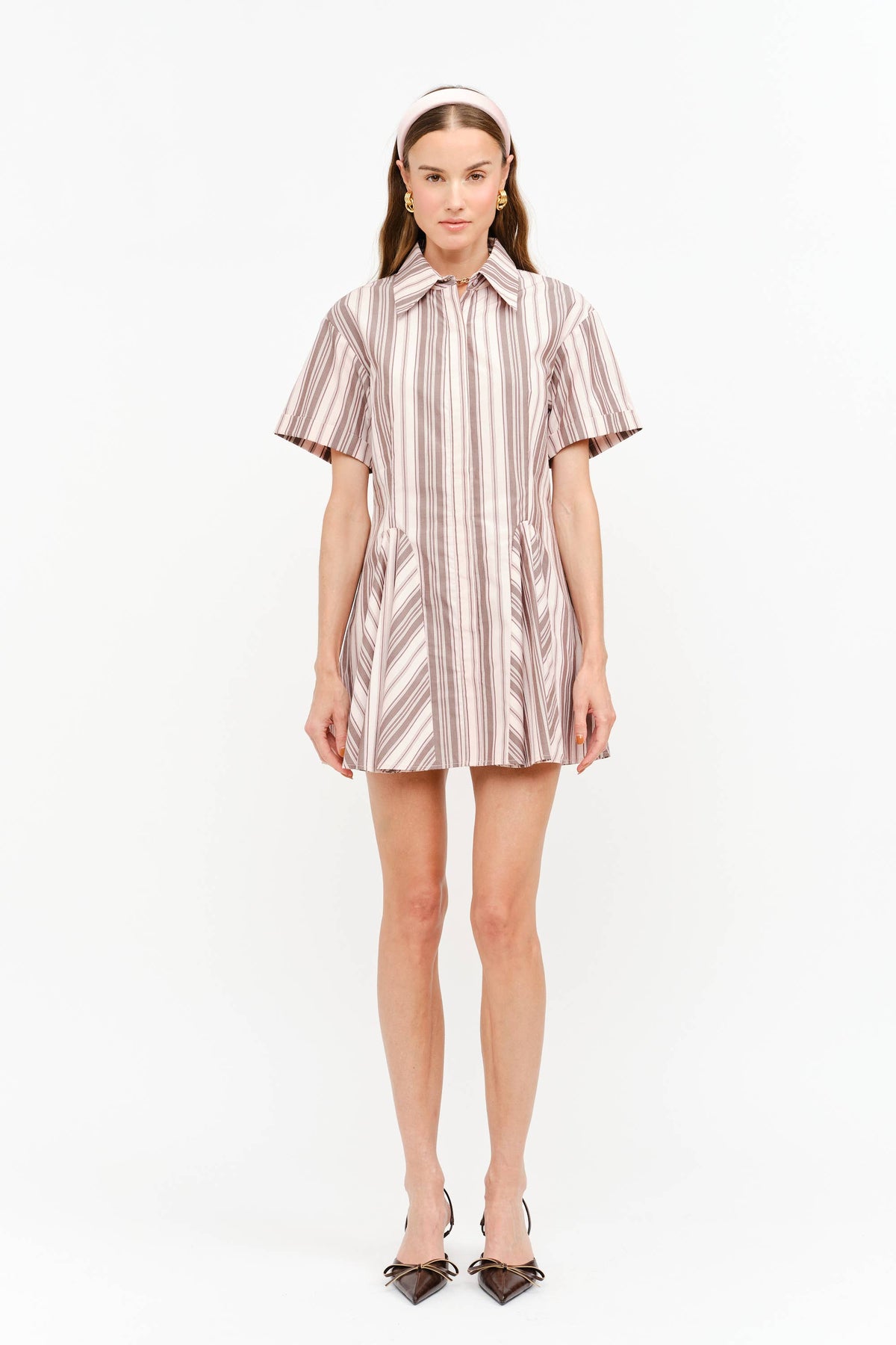 The Pink Pecan Mini Dress