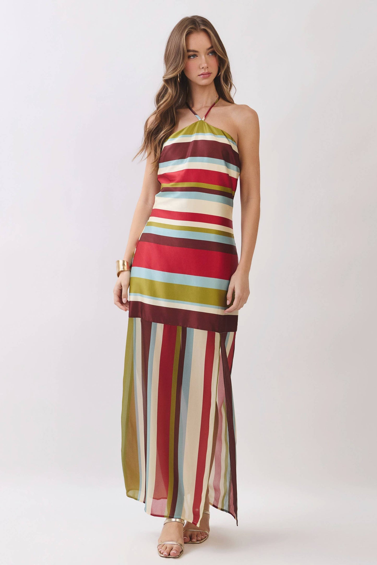 PREORDER Hudson Stripe Maxi Dress