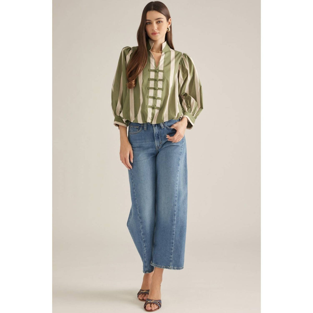 The Greenwich Stripe Top