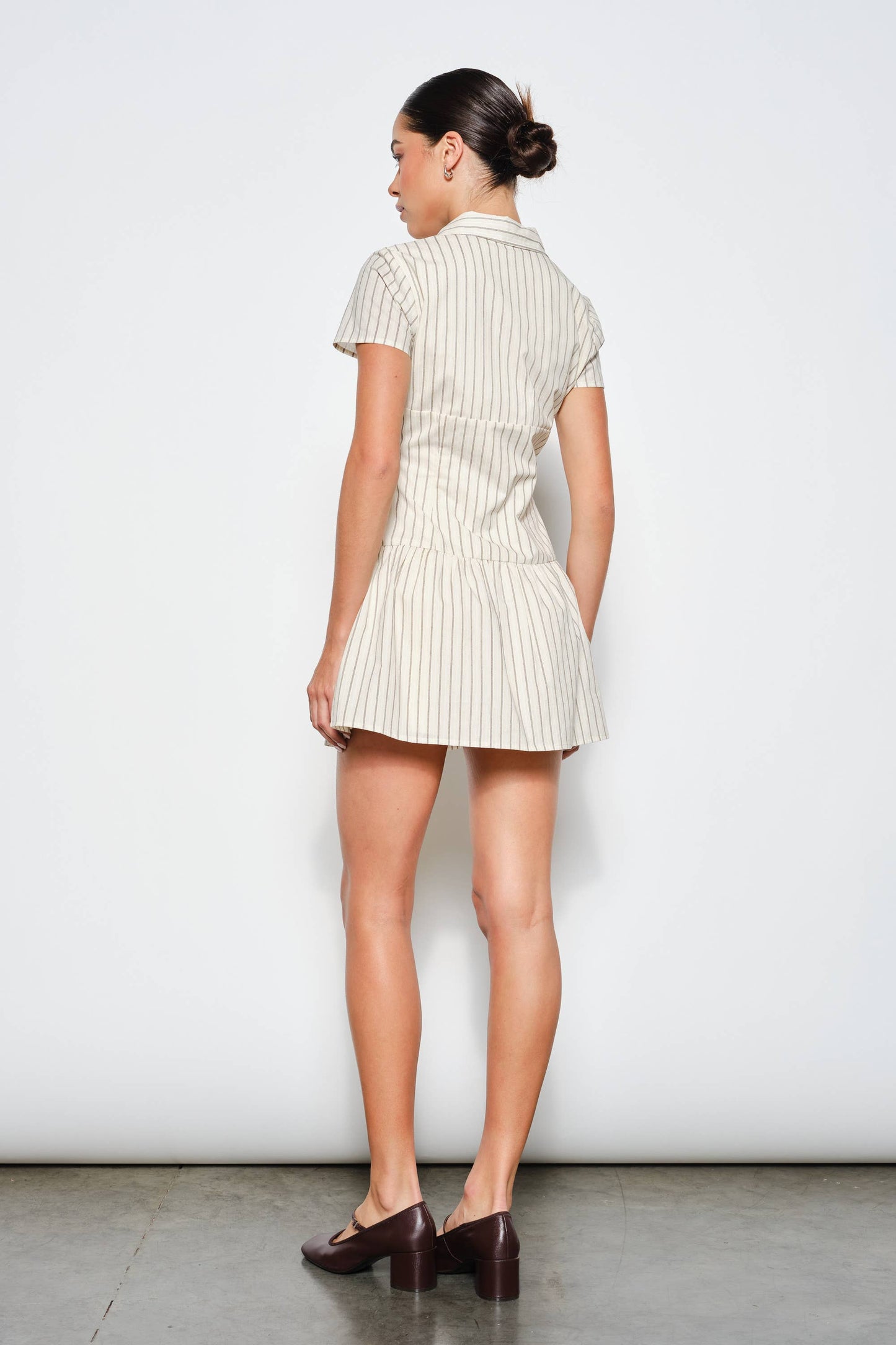 Loretta Shirt Mini Dress