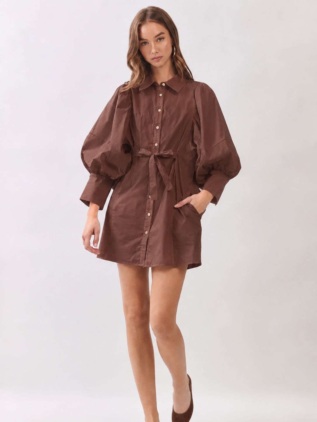 The Espresso Hour Mini Dress