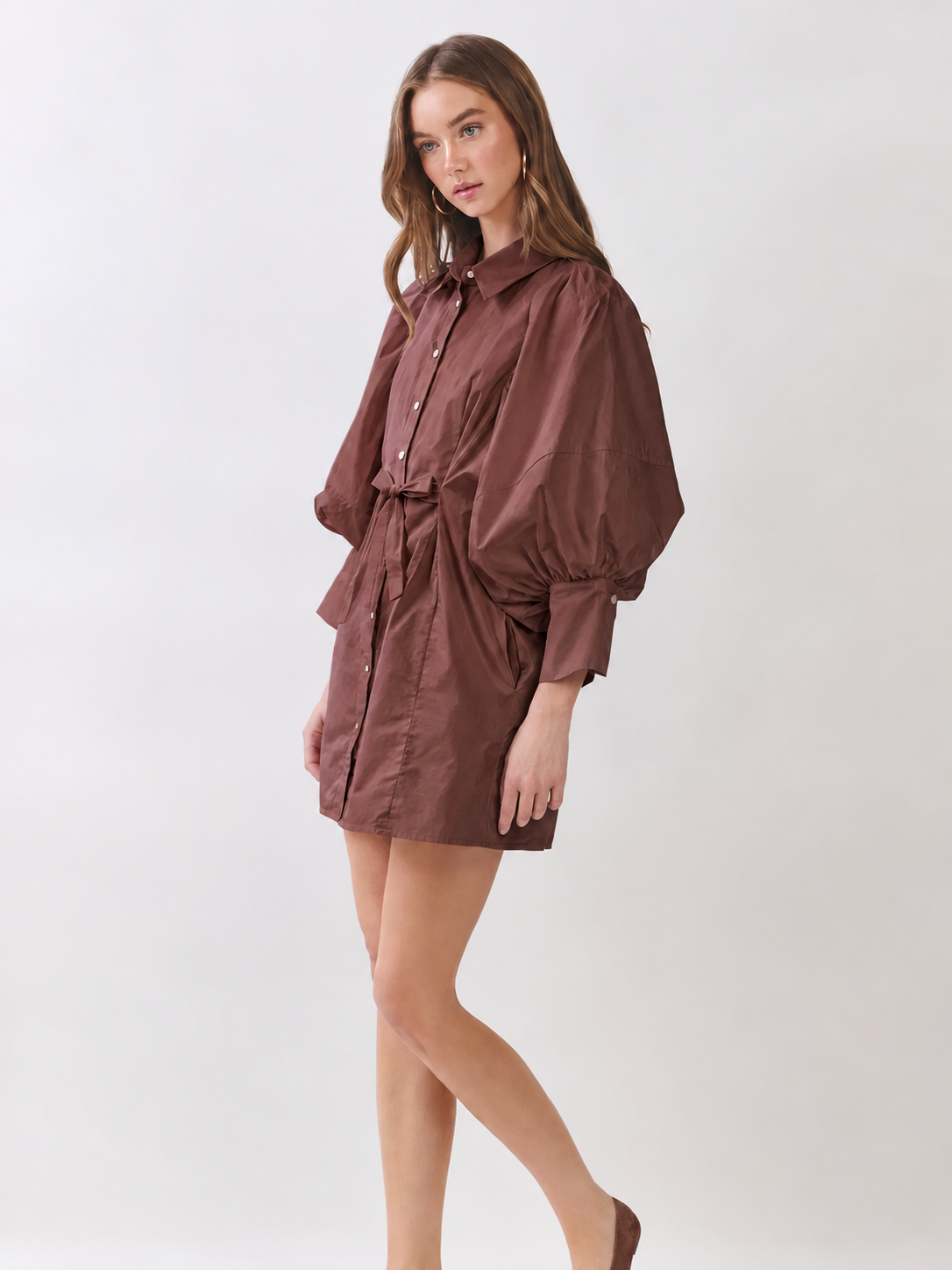 The Espresso Hour Mini Dress