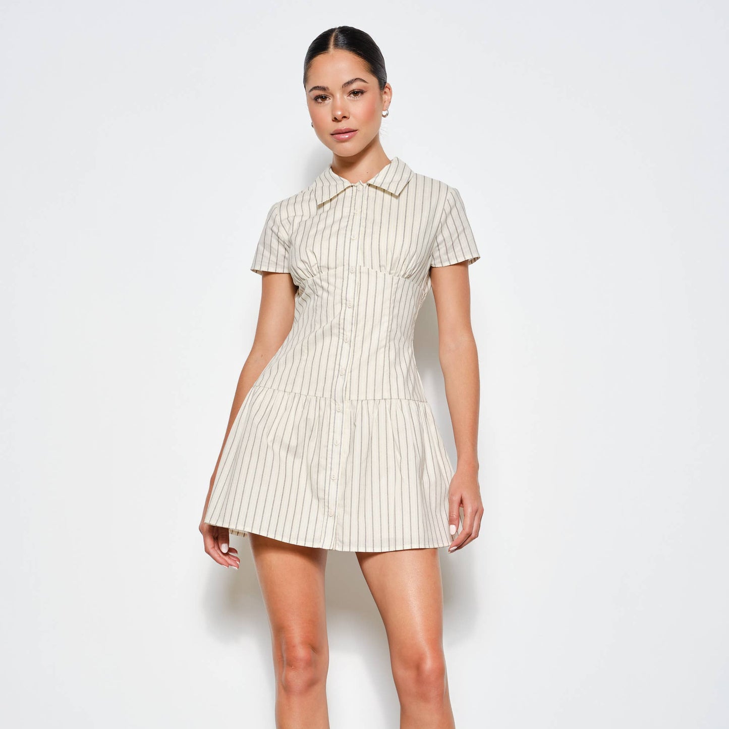 Loretta Shirt Mini Dress