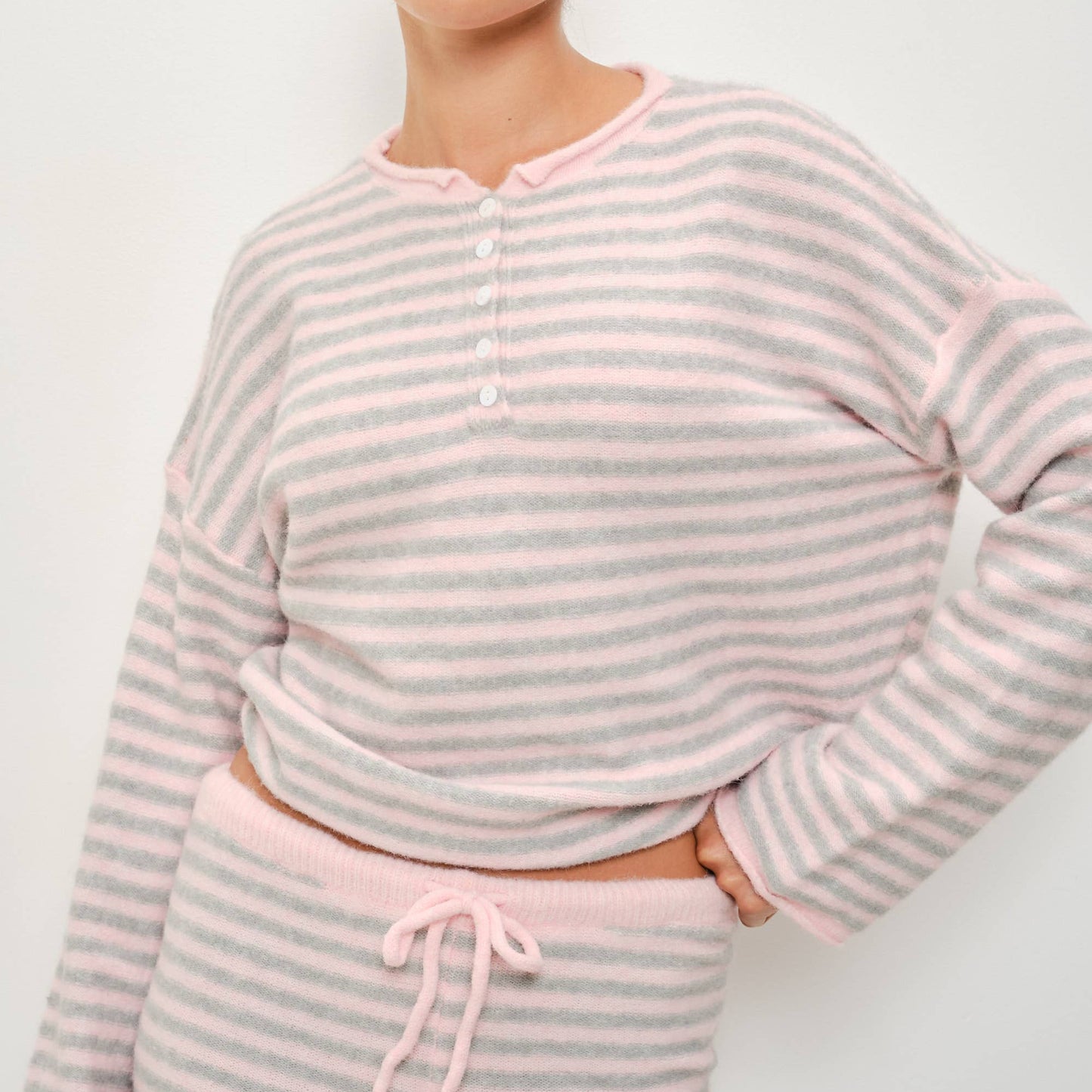 PREORDER The Sunday Social Striped Sweater