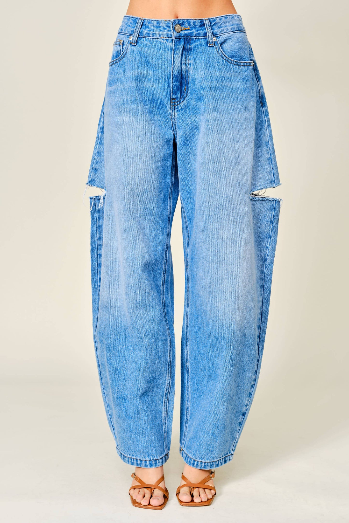 West End Barrel Jeans
