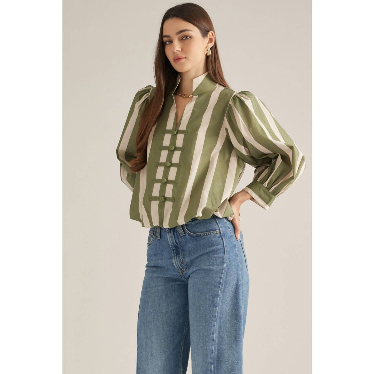 The Greenwich Stripe Top