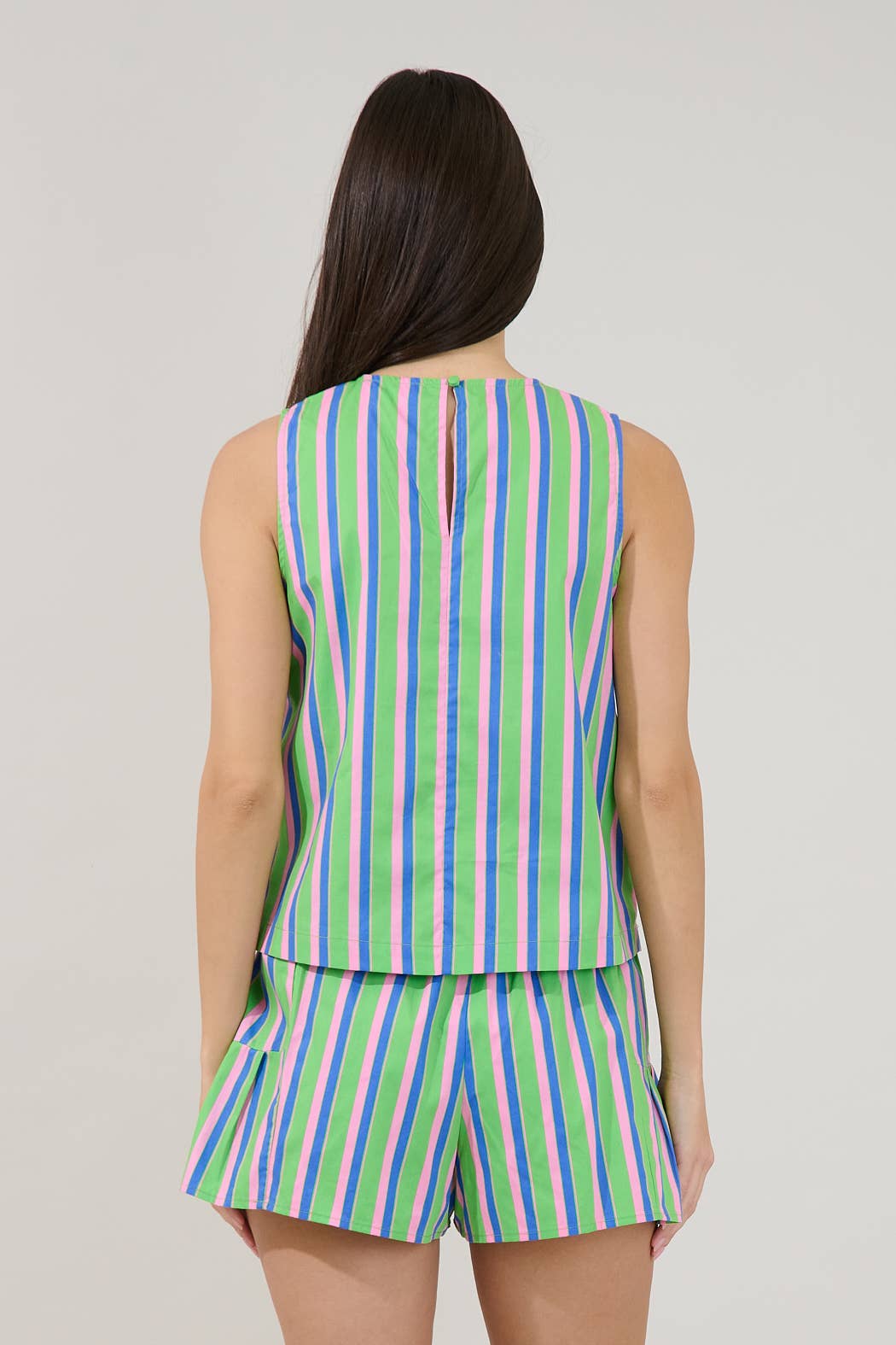 PREORDER Marget Sleeveless Top Stripe