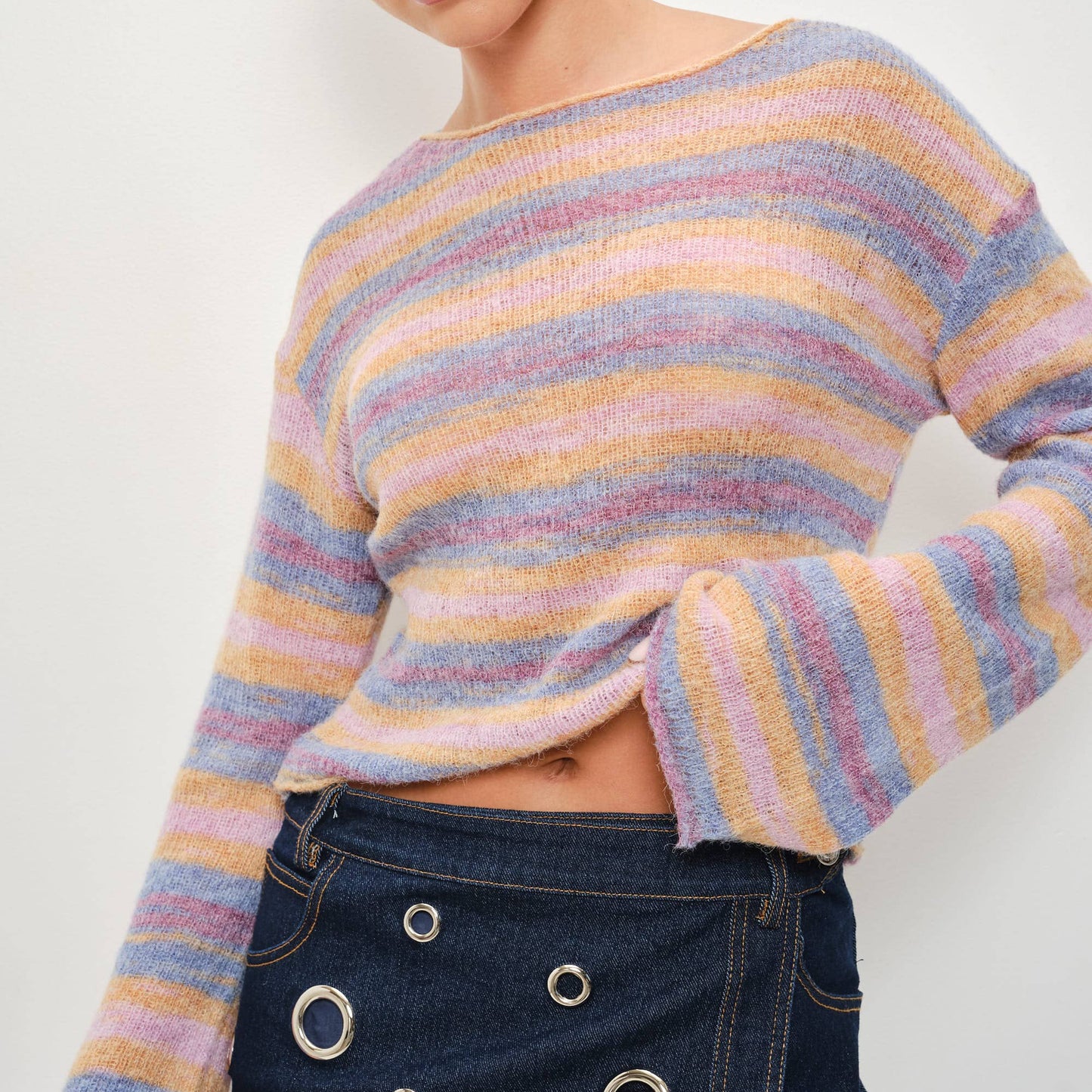 PREORDER Dreamgirl Striped Sweater